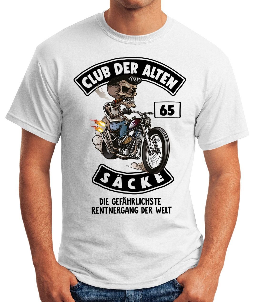 MoonWorks Print-Shirt Lustiges Herren T-Shirt Club günstig online kaufen