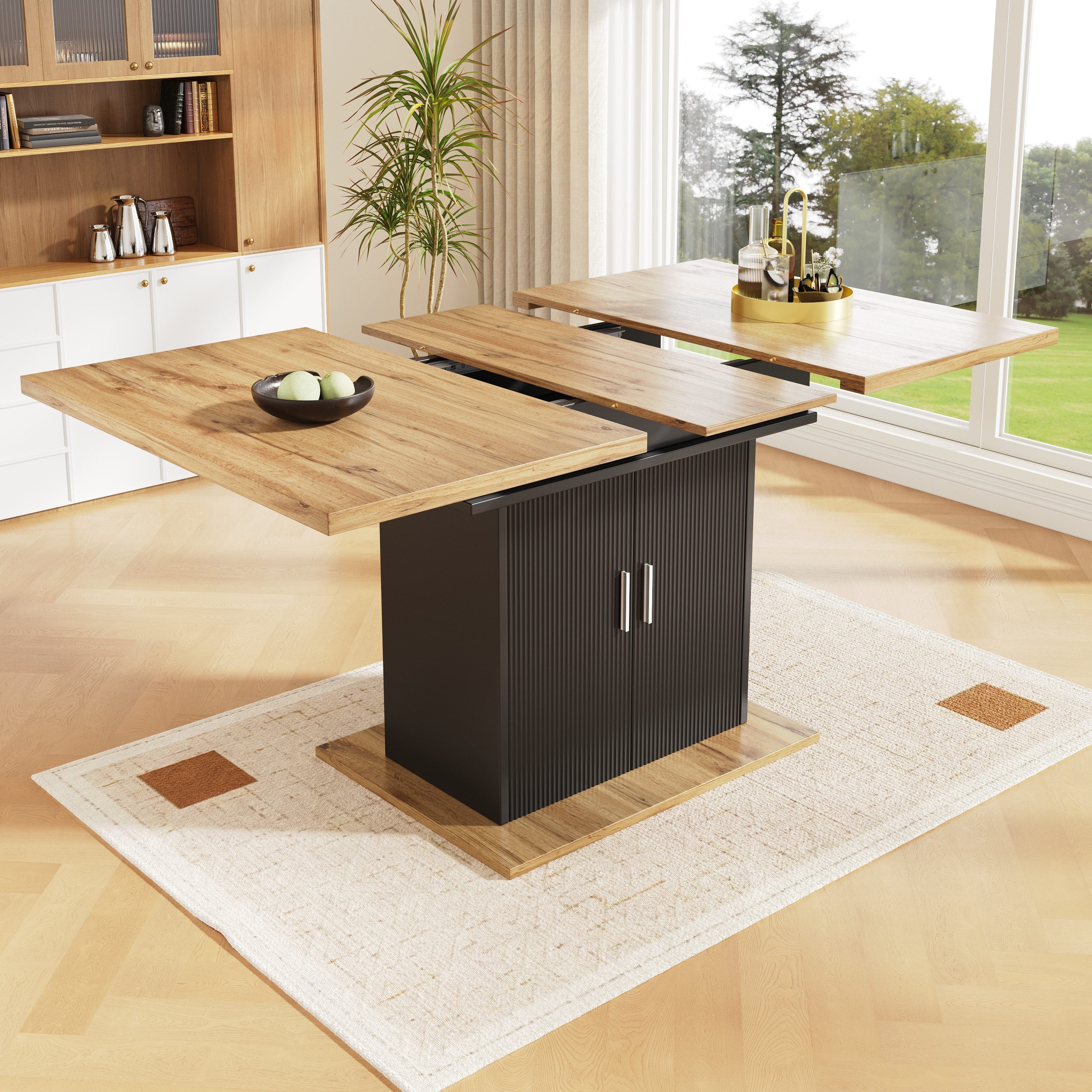 HAUSS SPOLE Esstisch 140×70cm Ausziehbarer Esstisch günstig online kaufen