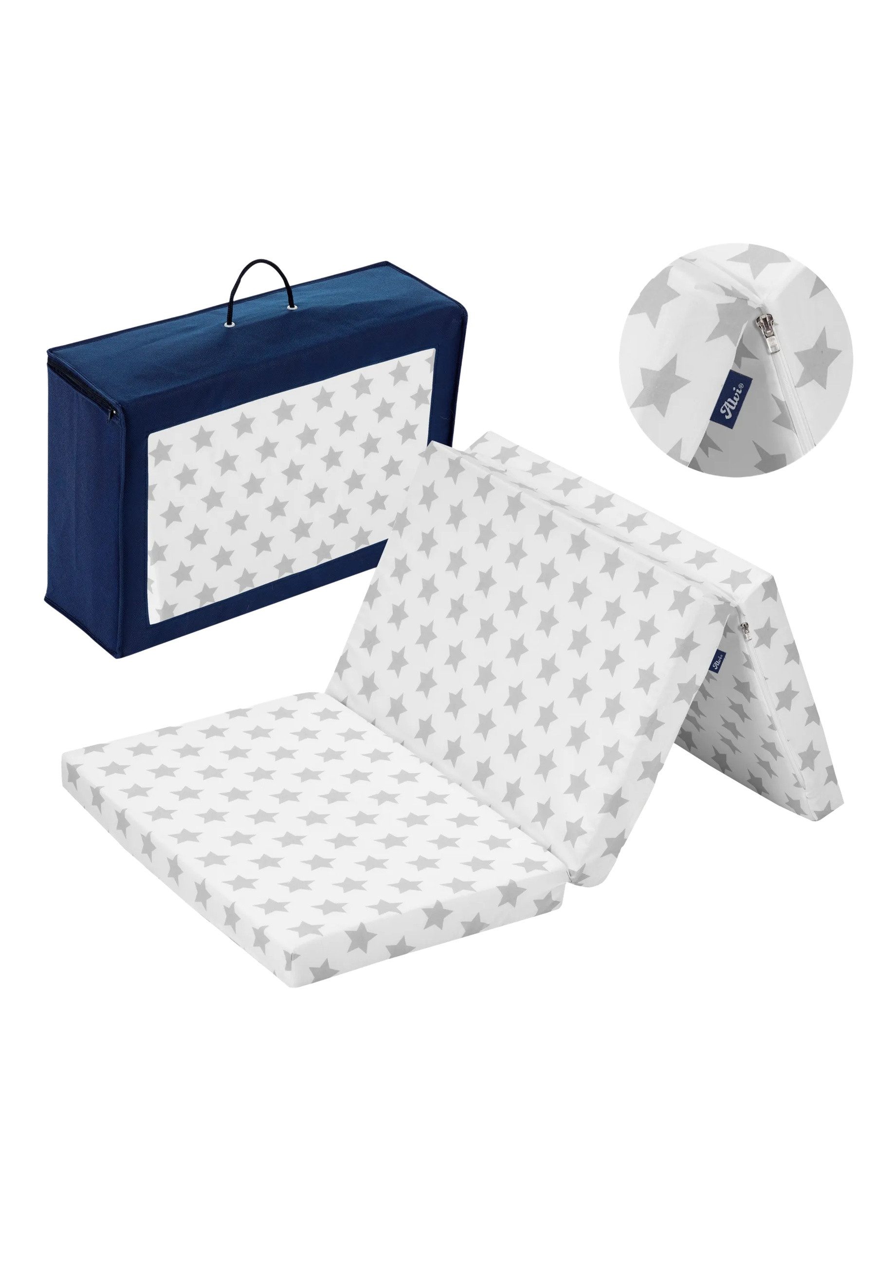 Reisebett-Matratzen Reisebettmatratze, Alvi®, 6 cm hoch, inklusive Tragetasche – Bild 4 von 5