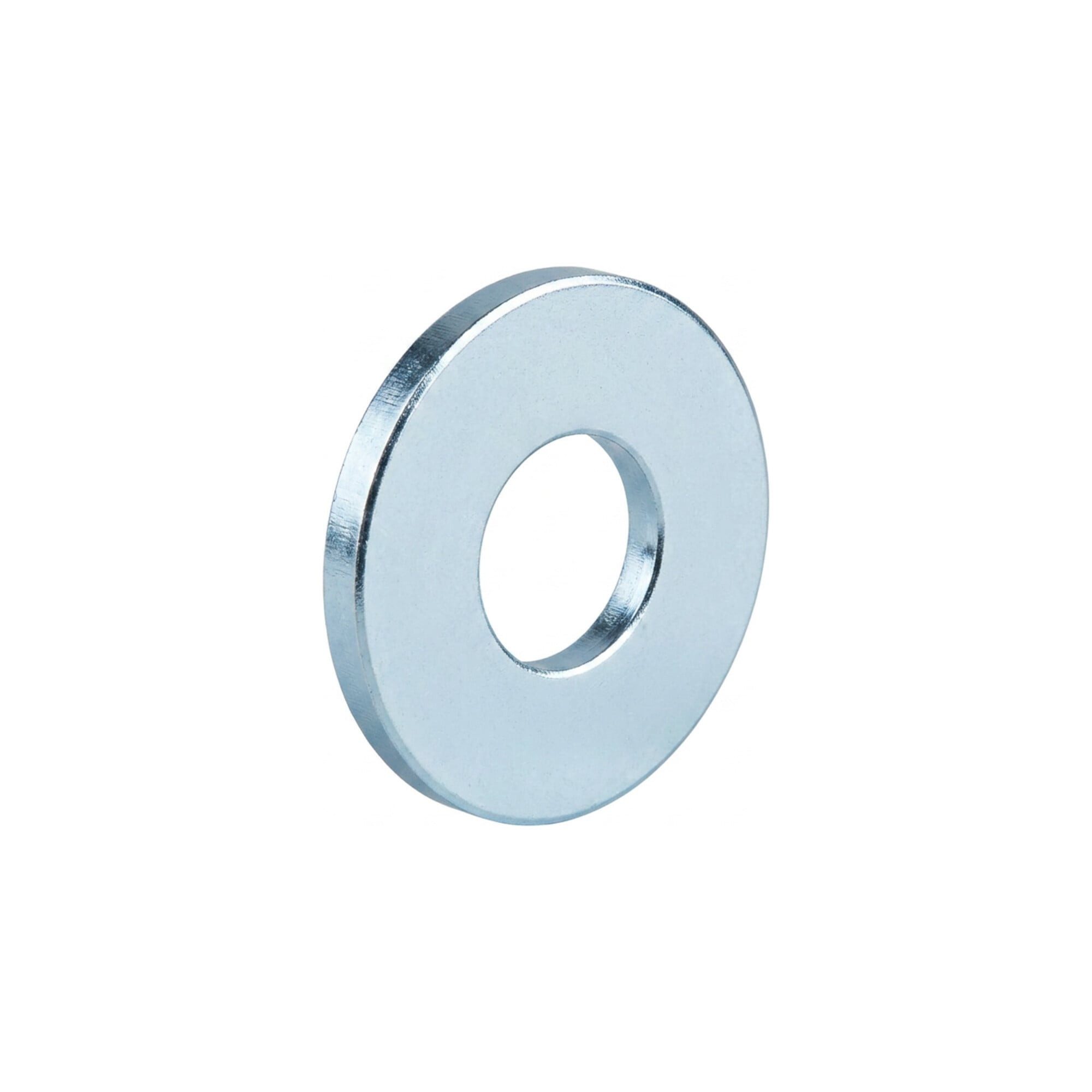 Contorion Unterlegscheibe DIN 125 Flache Scheibe Stahl 10,5mm galvanisch vernickelt ohne Fase Fo