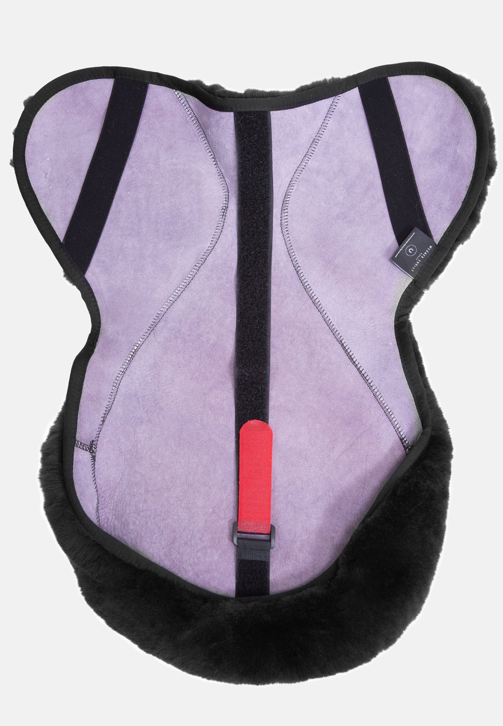 Werner Christ Horse Sattelbezug Sattelsitzbezug Englisch, aus echtem Lammfell