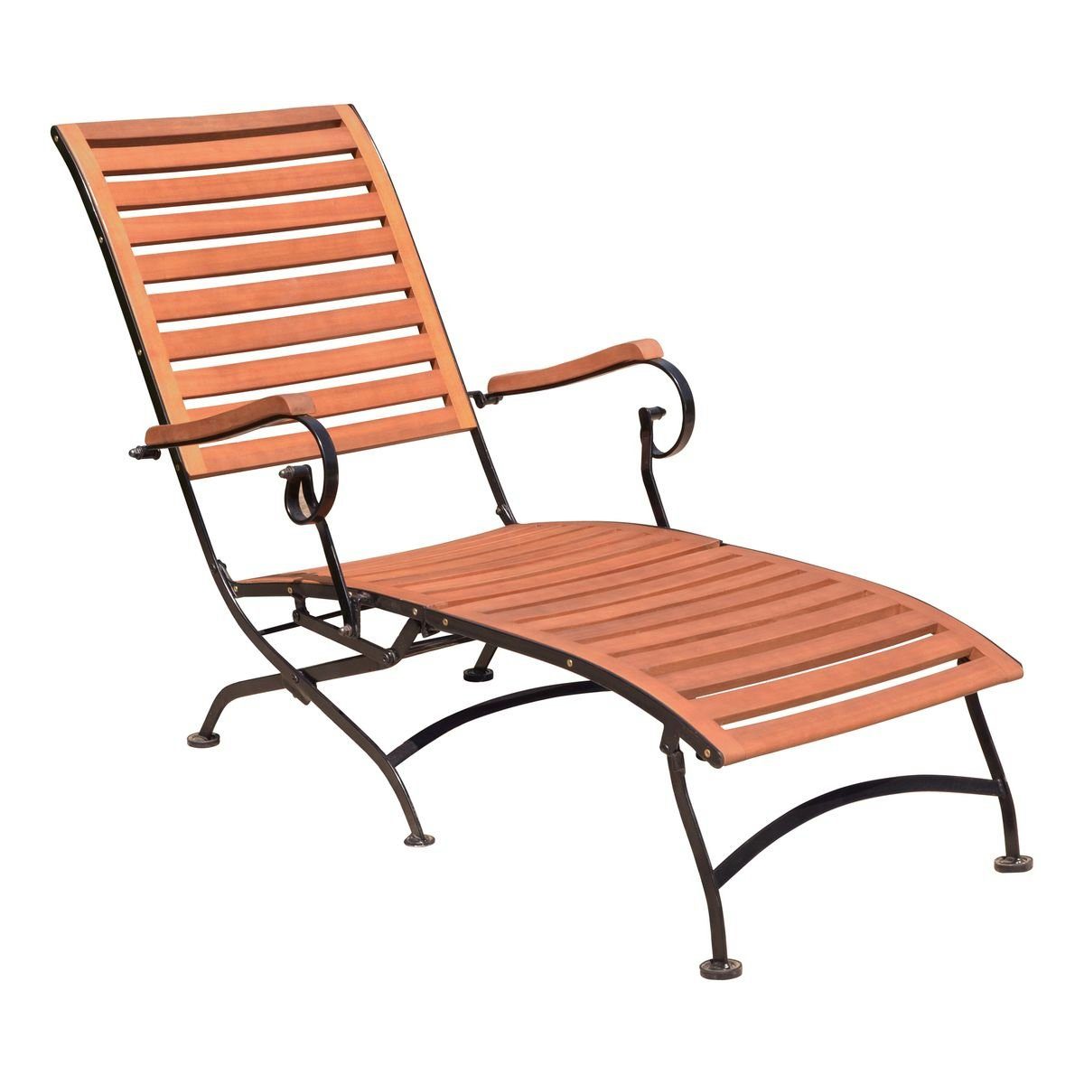 Gravidus Gartenliege »Deckchair Holzliege Liegestuhl Gartenliege Liege