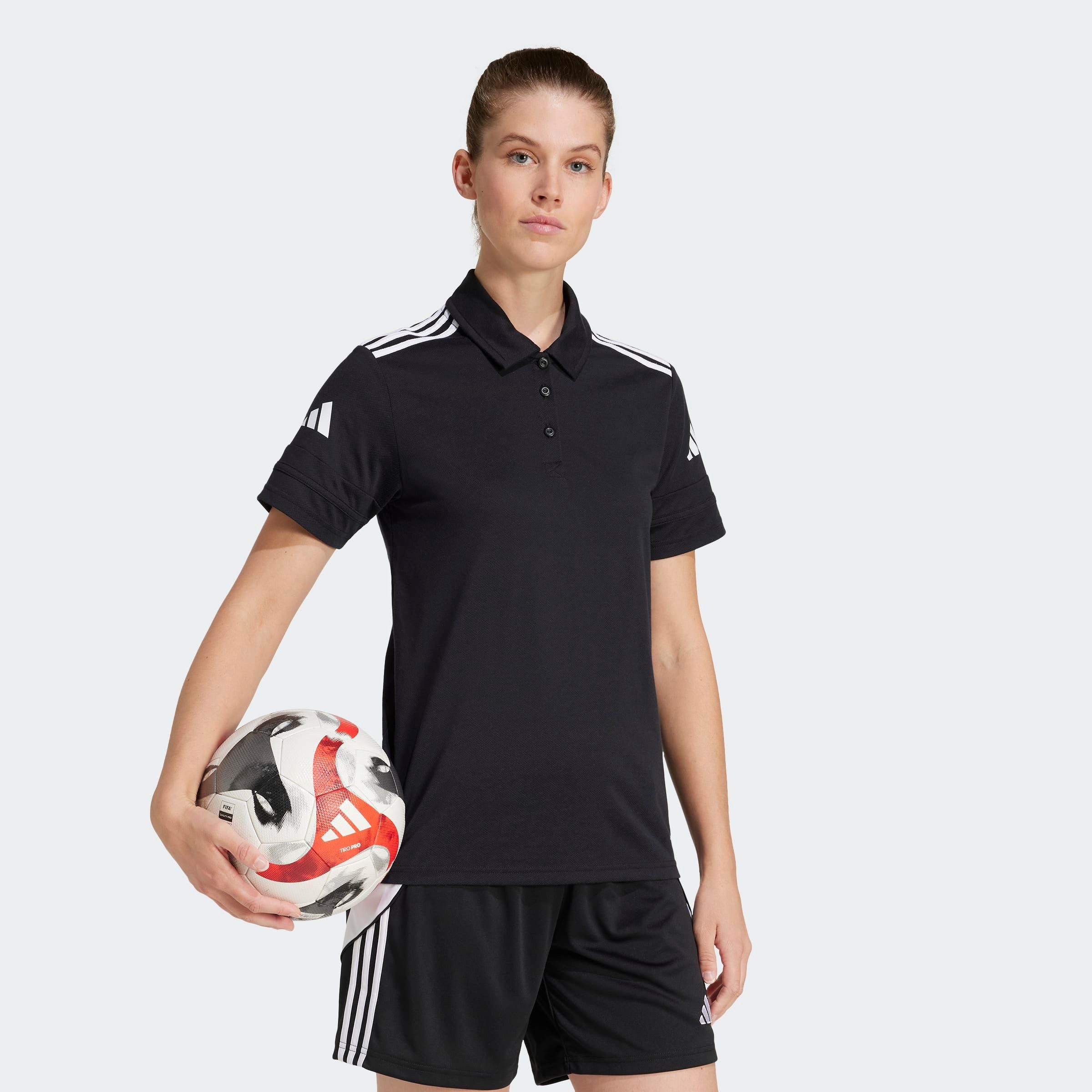 adidas Performance Poloshirt SQ25 C POLO W sportlicher Stil, mit Druckknopf günstig online kaufen