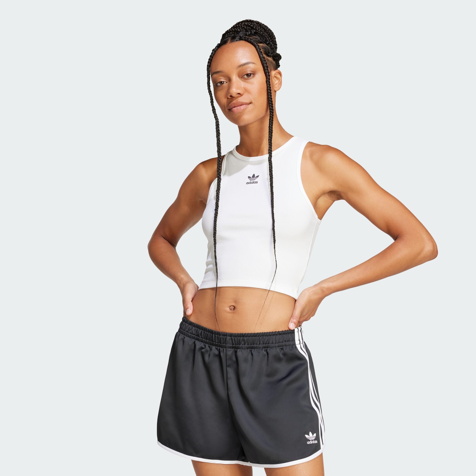 adidas Originals Tanktop ESSENTIALS RIBBED TANKTOP (1-tlg)