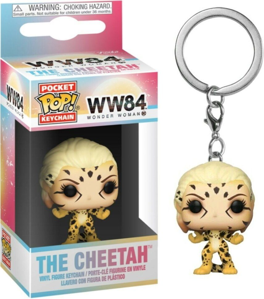Funko Schlüsselanhänger WW84 - The Cheetah Pocket Pop!