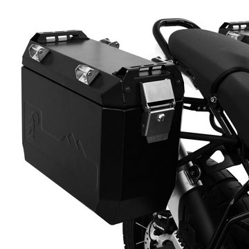 ZIEGER Fahrrad-Gepäckträger Kofferträgerset kompatibel mit Ducati DesertX