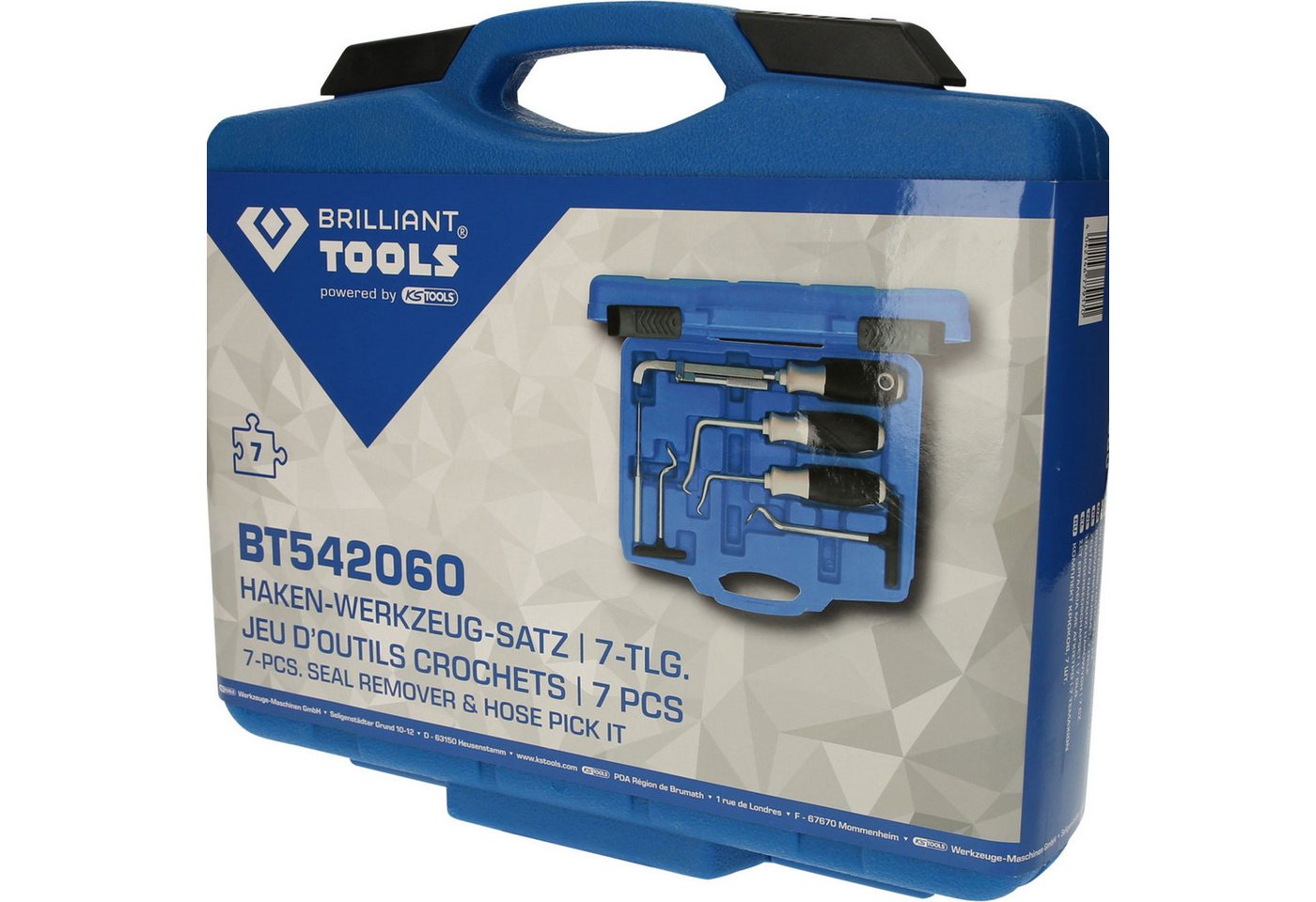 Thumbnail - Brilliant Tools Montagewerkzeug BRILLIANT TOOLS Haken-Werkzeug-Satz 7tlg. - BT542060