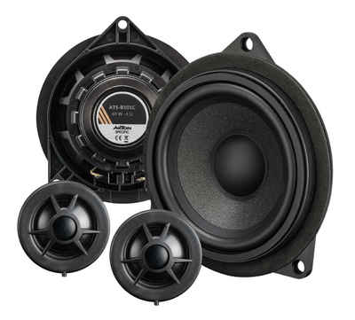 Axton ATS-B101C SPECIFIC 2-Wege 10cm Kompo Lautsprecher System für BMW Auto-Lautsprecher (60 W, 10cm, MAX: Watt)