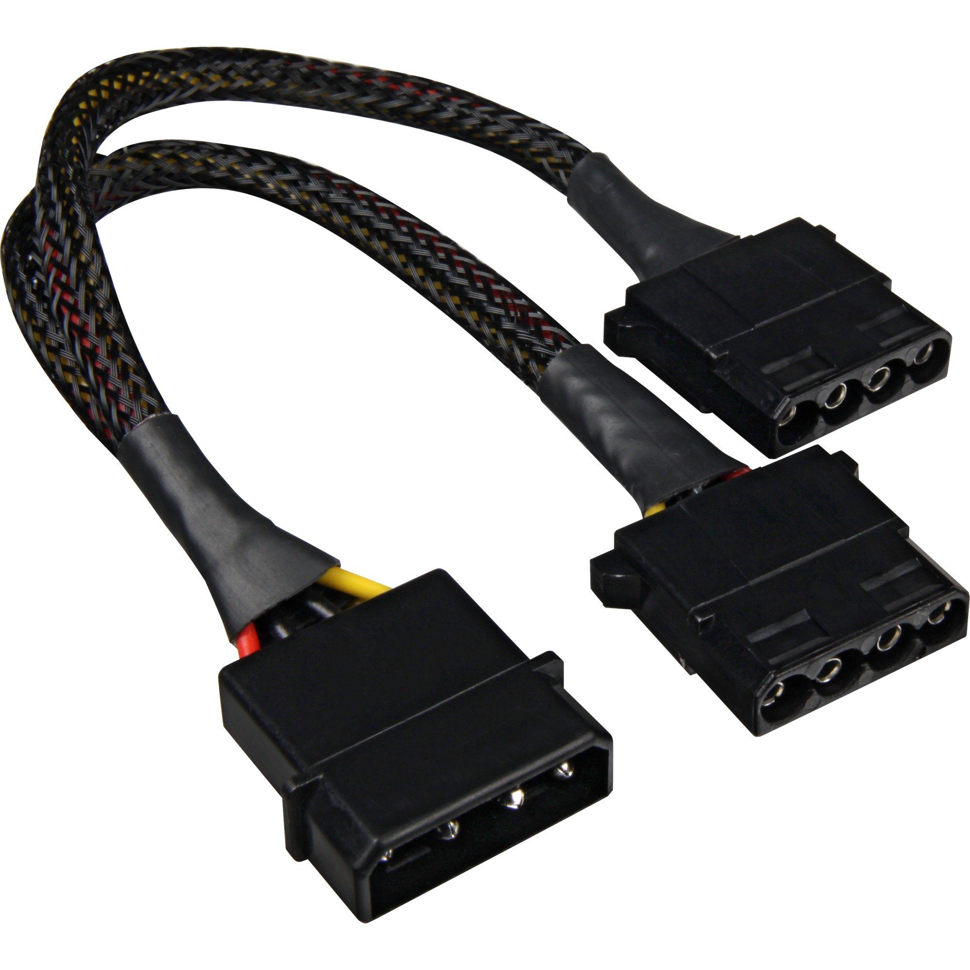 Sharkoon Y-Stromkabel 4Pin 5,25" > 2x 4Pin 5,25", Computer-Kabel
