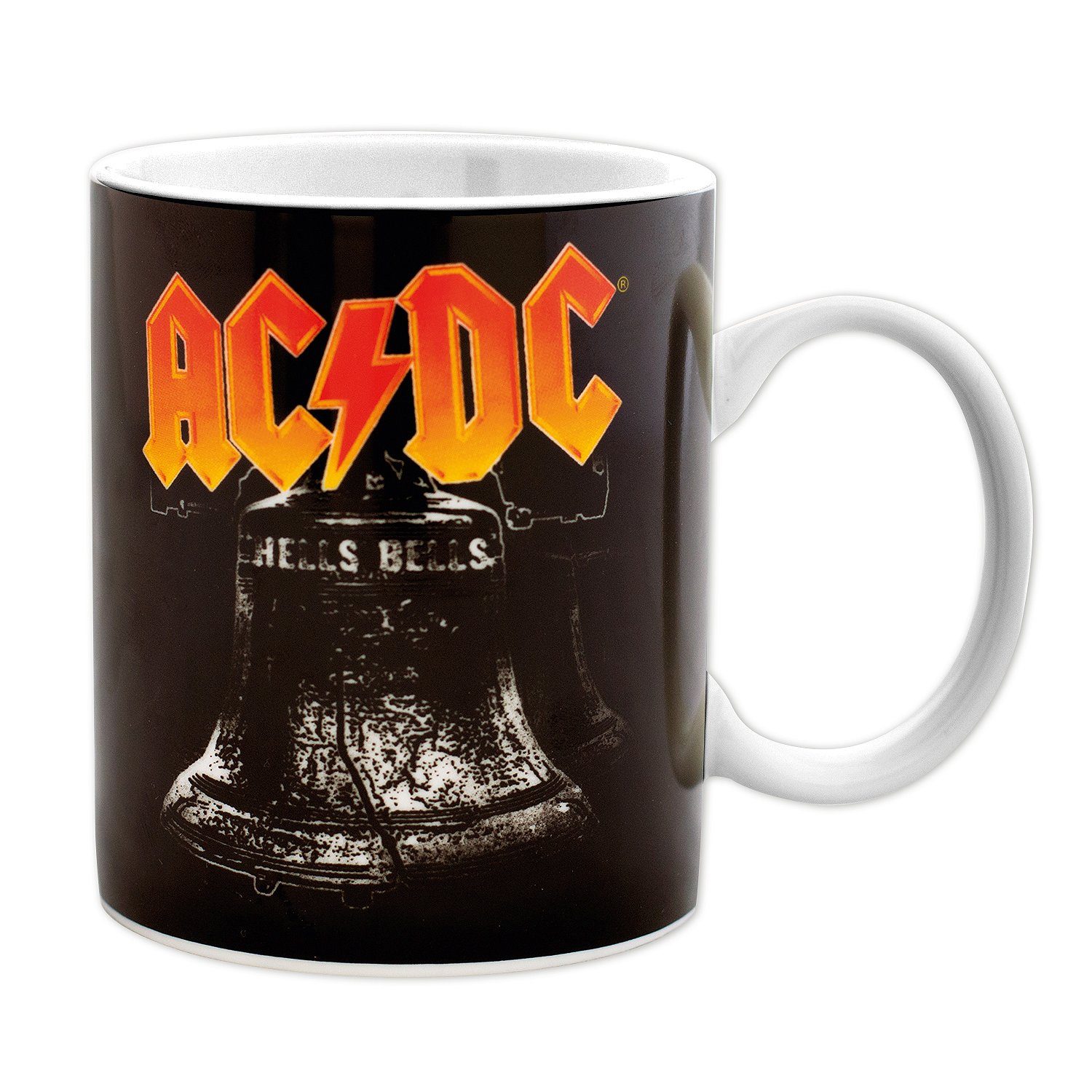 100% AC/DC Klangundkleid Hells Kaffeebecher, Tasse Bells Keramik Tasse