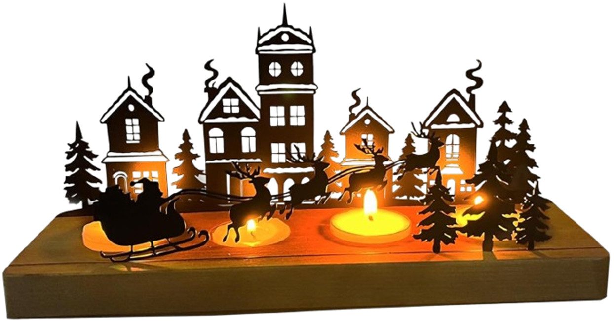 Coonoor Kerzenhalter Dekoschale, Teelichthalter, Kerzenständer Weihnachten günstig online kaufen