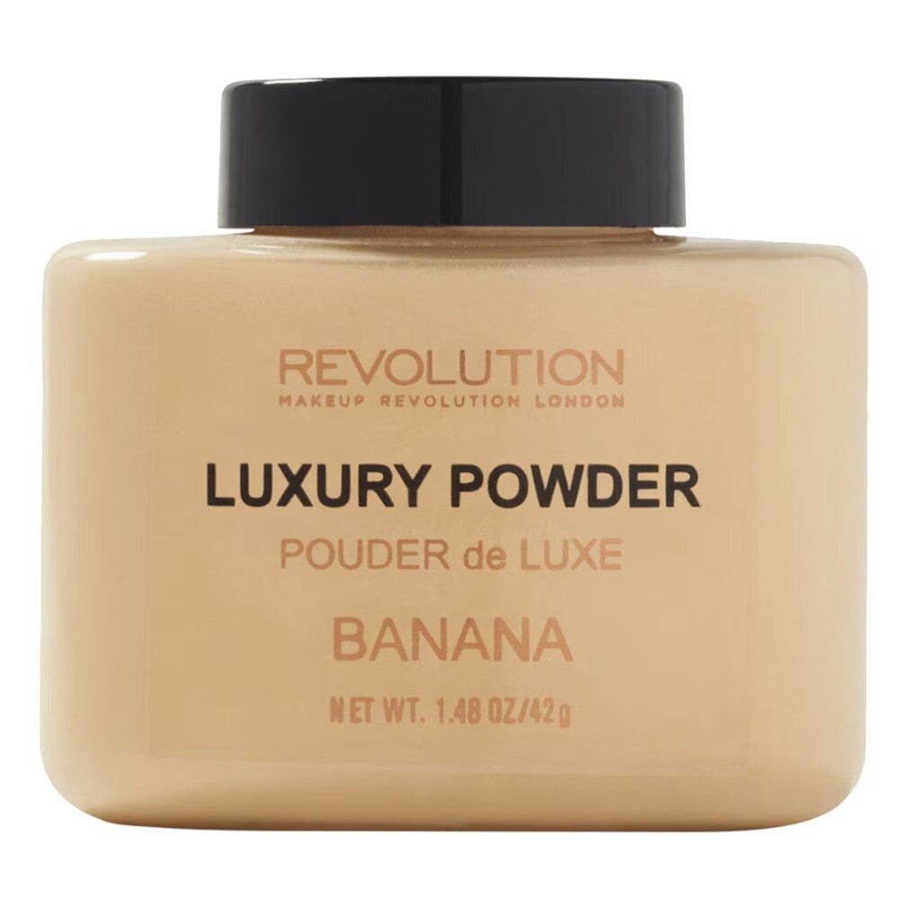 MAKE UP REVOLUTION Make-up Revolution Beauty Makeup Luxury, Fix, Lose Fixing Puder, Banane