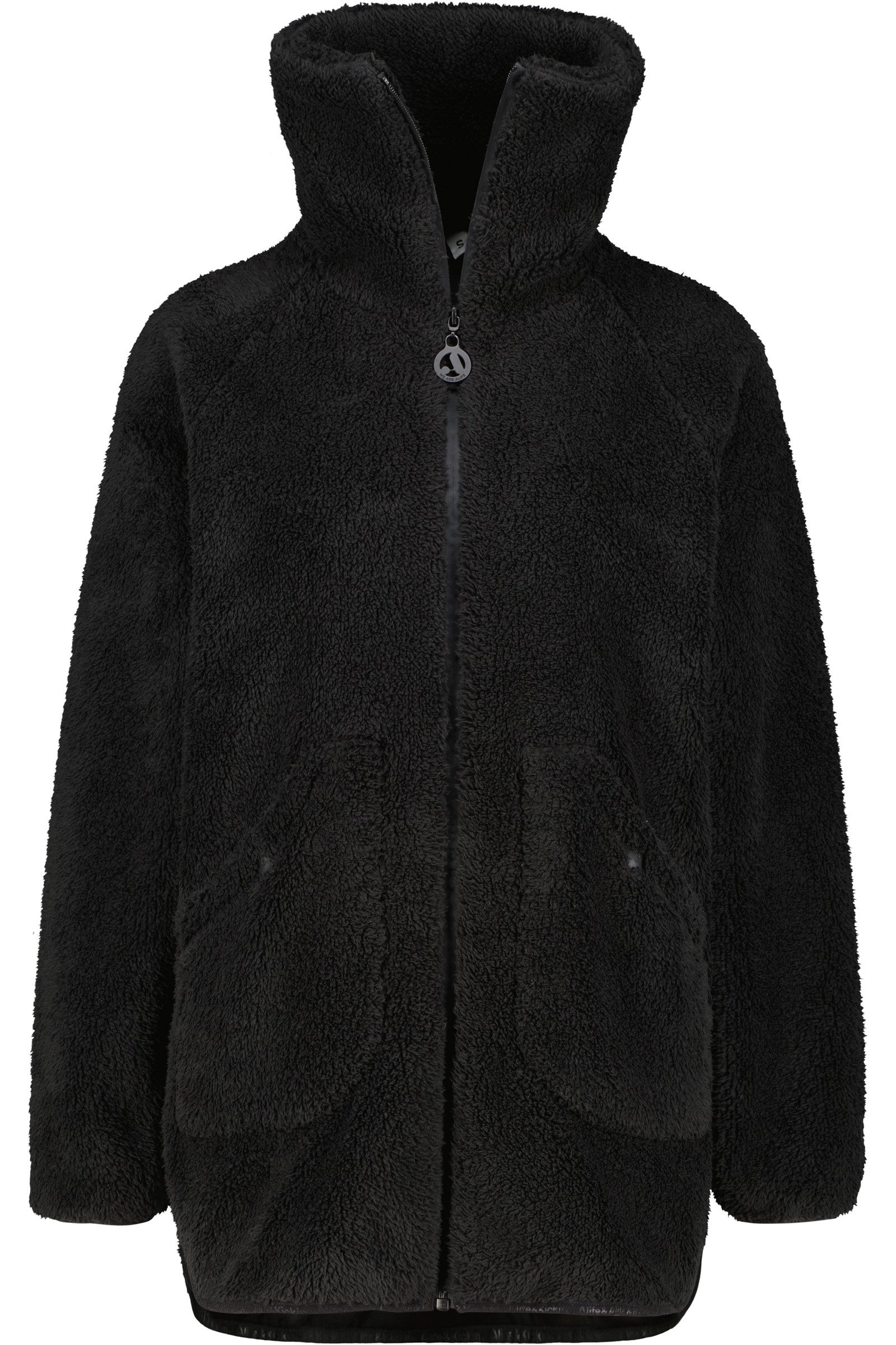 Alife & Kickin Fellimitatjacke Damen SariaAK T Übergangsjacke, Jacke Dichter Teddyfleece, hoher Stehkragen, zwei aufgesetzte Taschen