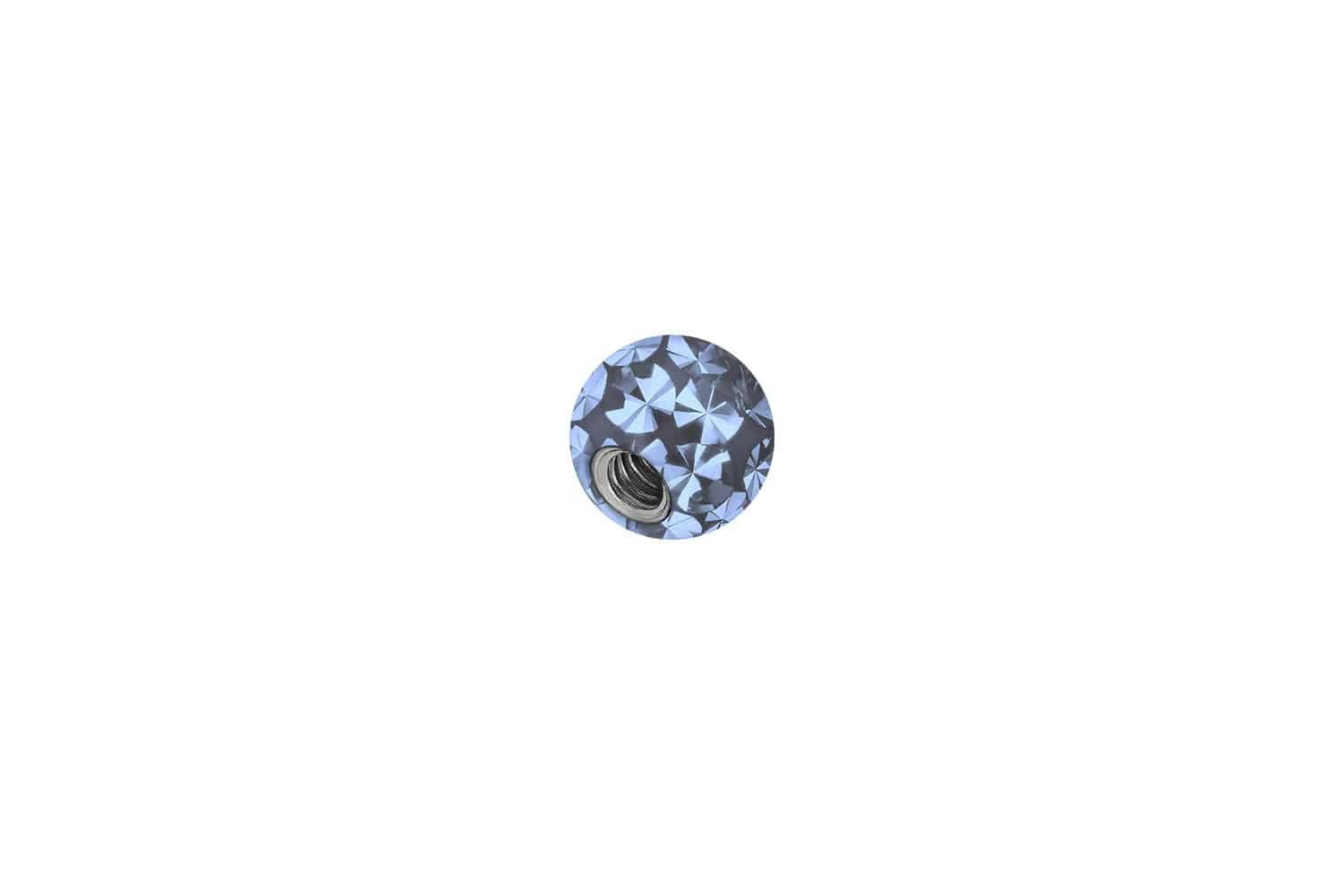 PIERCINGLINE Piercing-Set Chirurgenstahl Schraubkugel EPOXY (Schraub-Aufsät günstig online kaufen