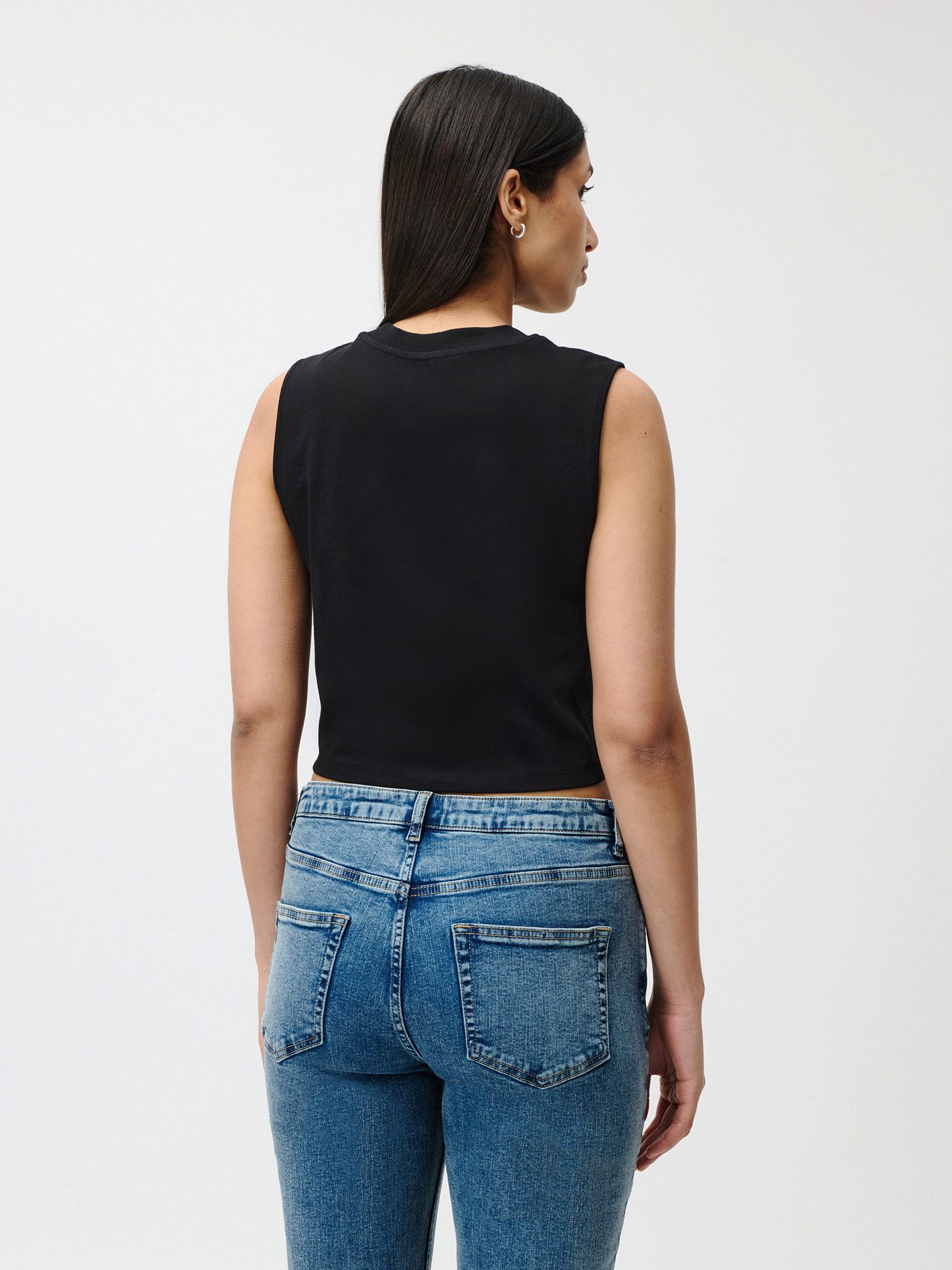 LeGer Shirttop Tabea, LeGer by Lena Gercke mit Knoten-Details vorne, normale Passform