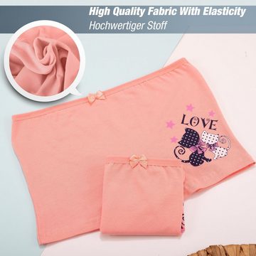 LOREZA Panty 10 Mädchen Pantys aus Baumwolle Unterwäsche Gr. 92-170 (Spar-Packung, 10-St)