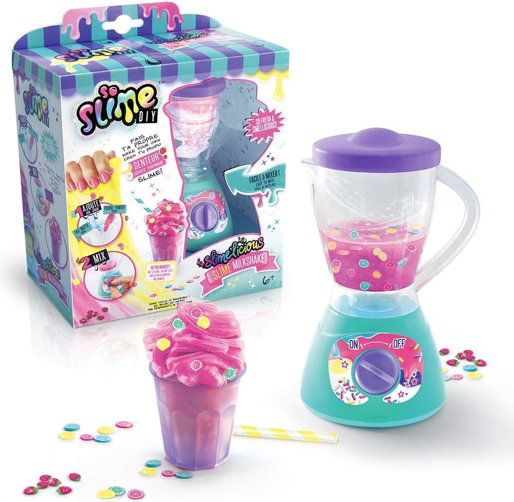 Canal Toys Experimentierkasten Slime Milchshake slimelicious DIY, (9-tlg), selbstgemachter Schleim mit umfangreichem Zubehör
