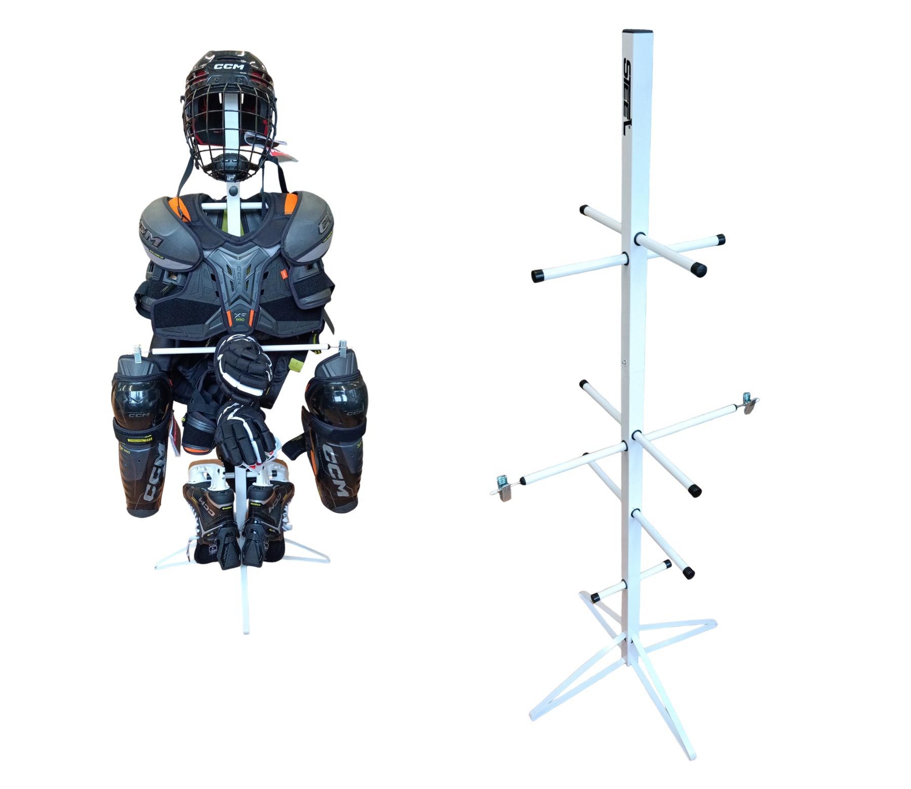 STEEL Garderobenstange STEEL Ausrüstungstrockner Gestell Multi Sports Dryer
