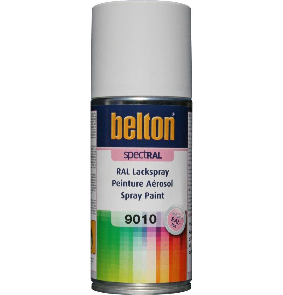 belton Sprühlack Belton Spectral Lackspray 150 ml reinweiß matt