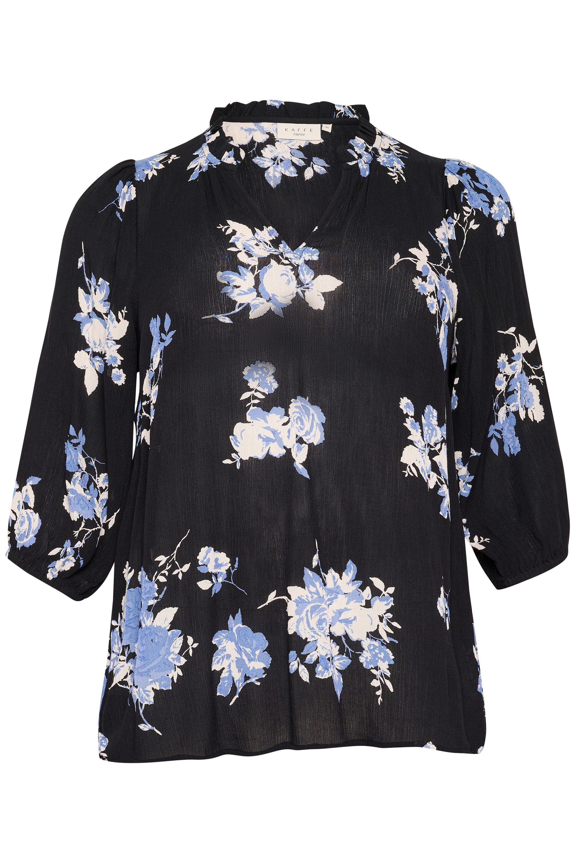 Langarmbluse Langarm-Bluse KCedina