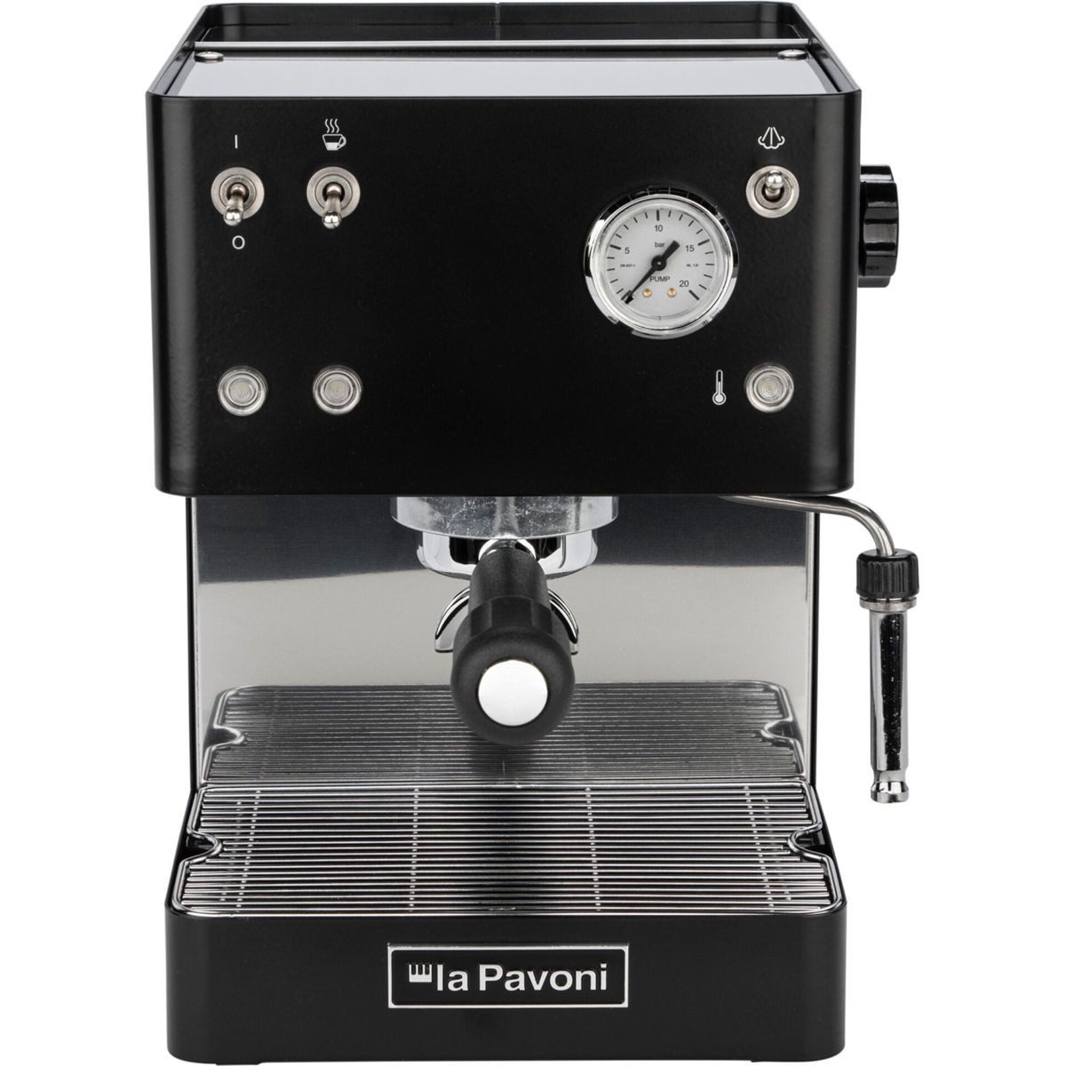 La Pavoni Siebträgermaschine New Casa bar nera