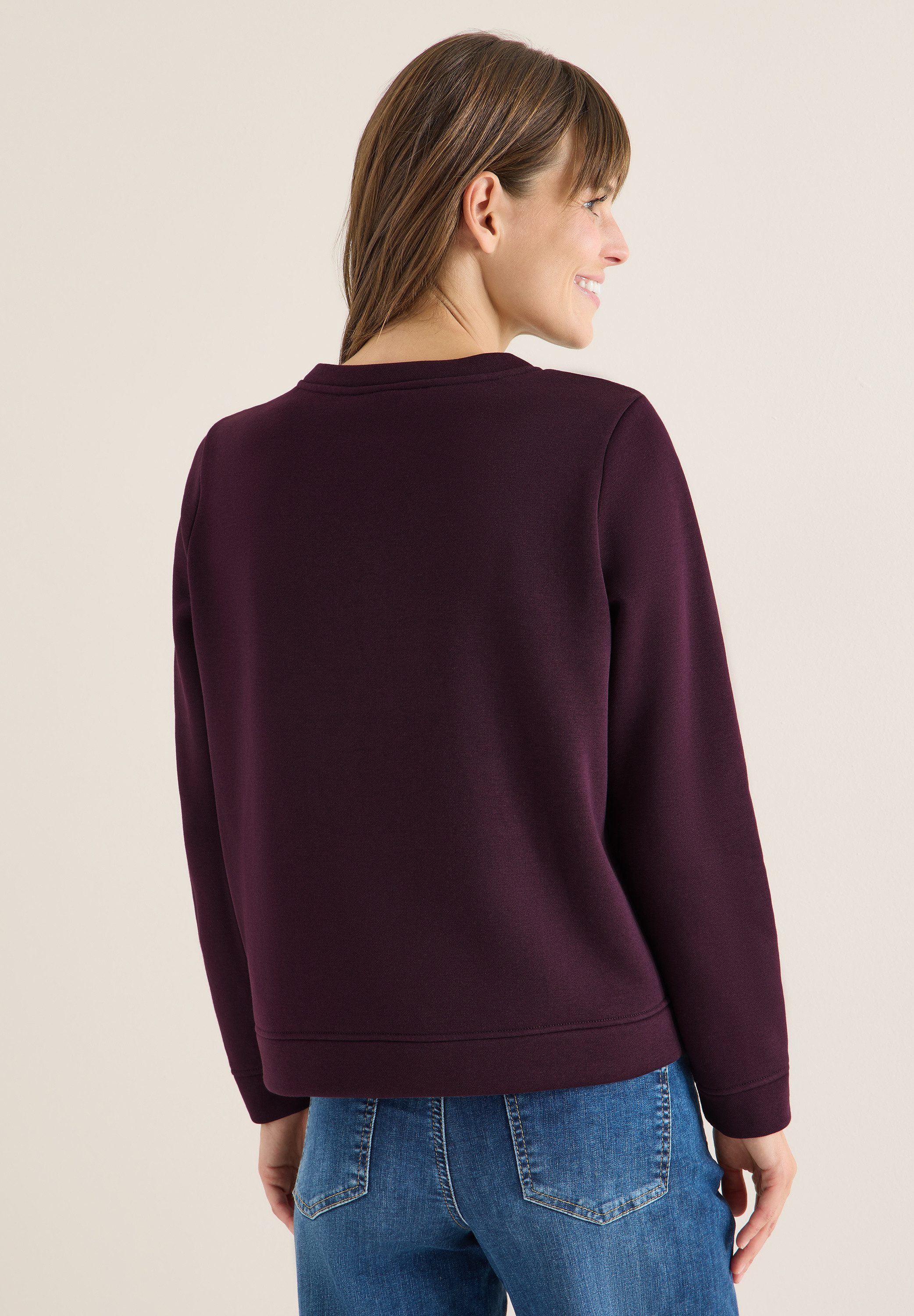 CECIL Sweatshirt Mit Stickerei günstig online kaufen