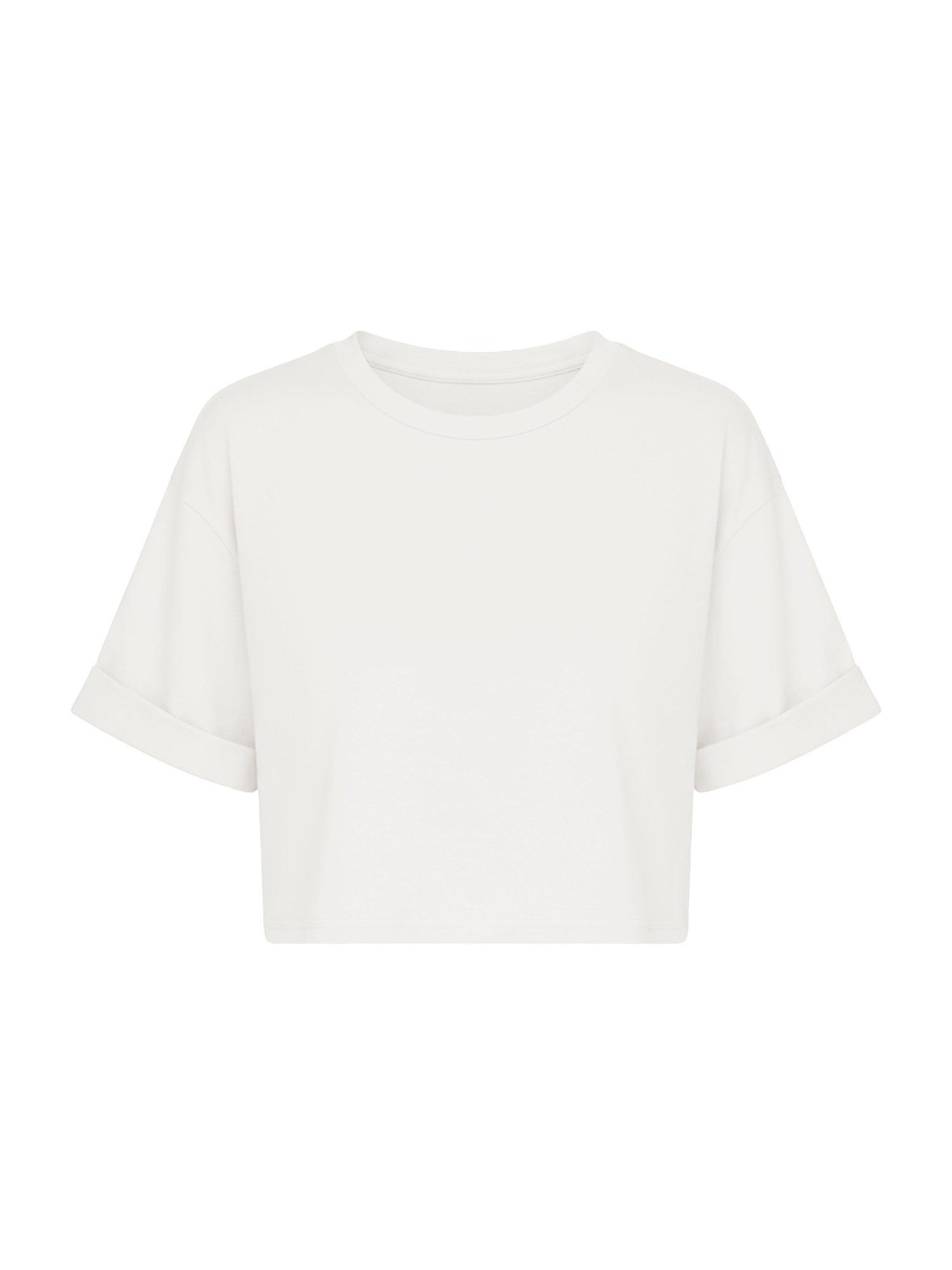 T-Shirt Damen bauchfreie Kurzbluse