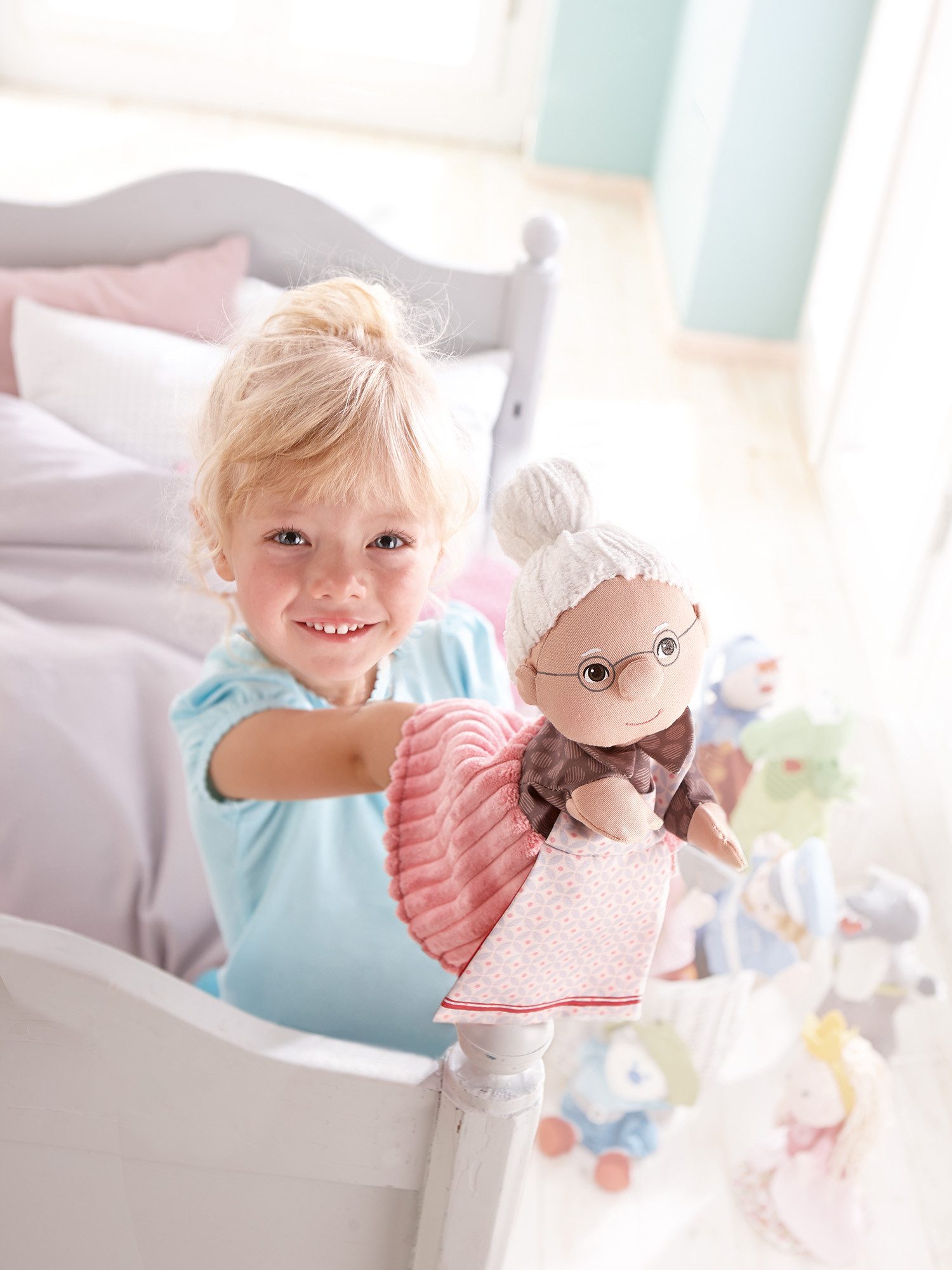 Haba Handpuppe Handpuppe Oma, 27 cm, unisex neutral