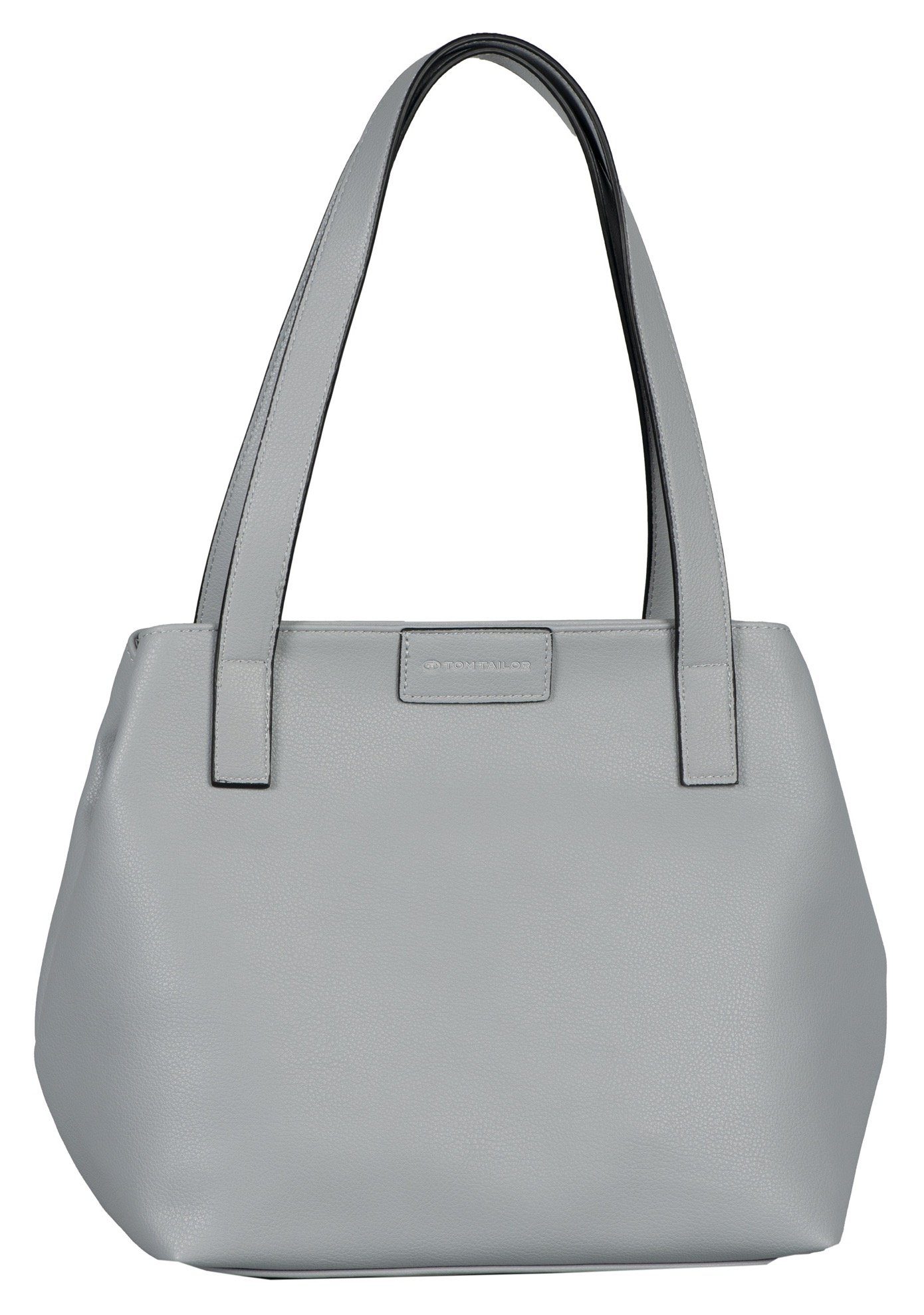 TOM TAILOR Shopper hellblau in Stil Zip Zip shopper L, Miri dezentem