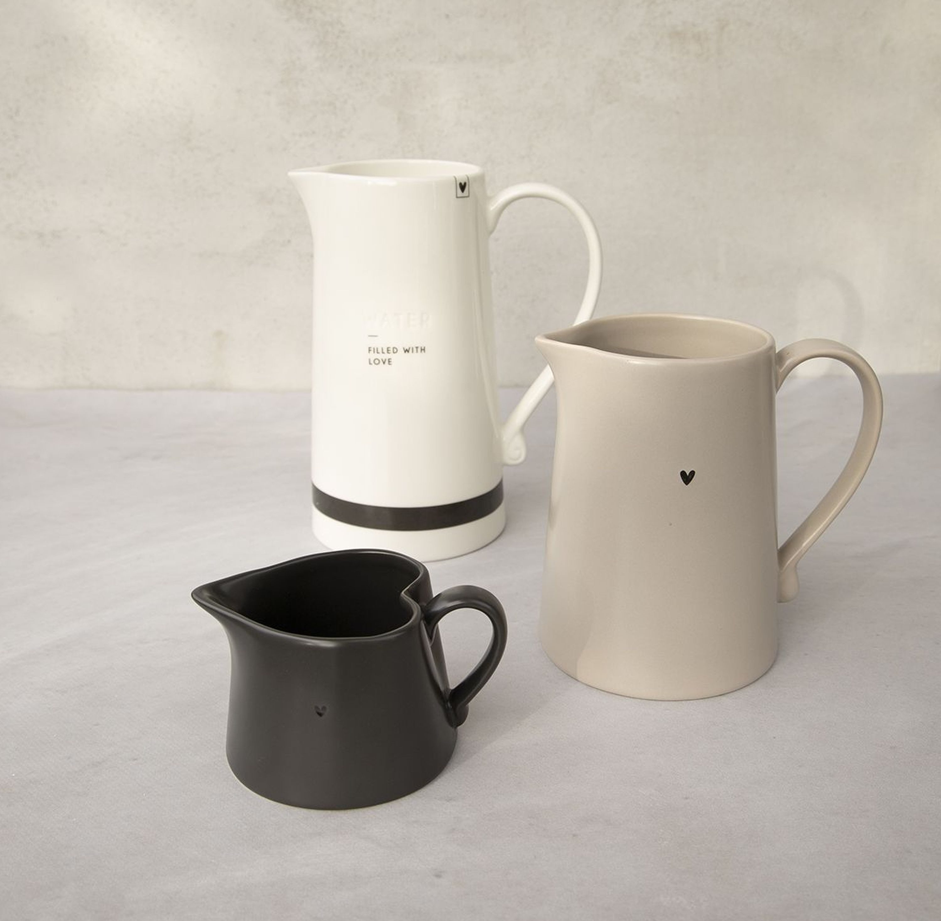 Bastion Collections Kanne Bastion Collections - Sauciere Milchkännchen 250ml Schwarz LI/SAUCE
