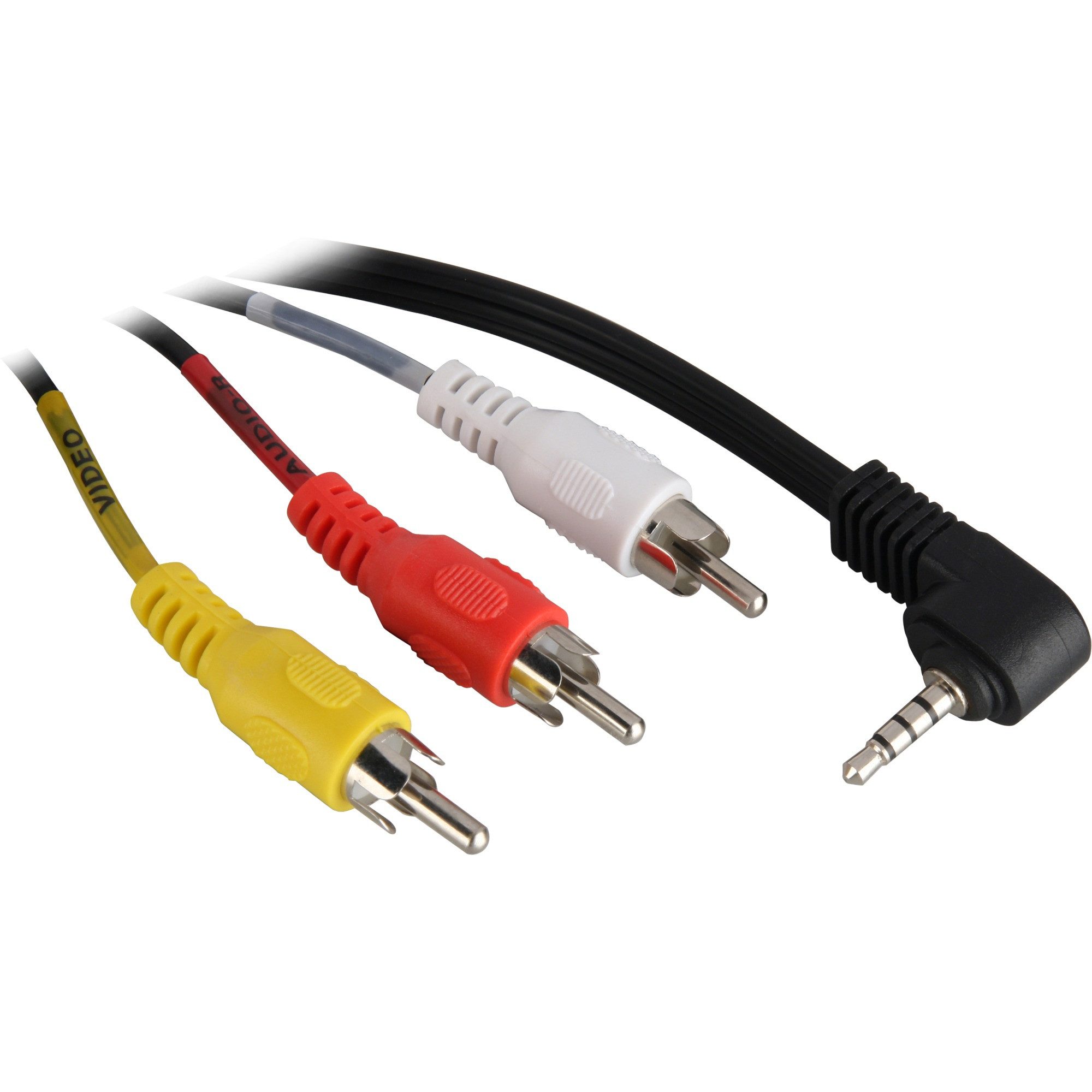 goobay A/V-Kabel 3,5mm Klinke -> 3x Cinch, (1,5 Audio-Kabel