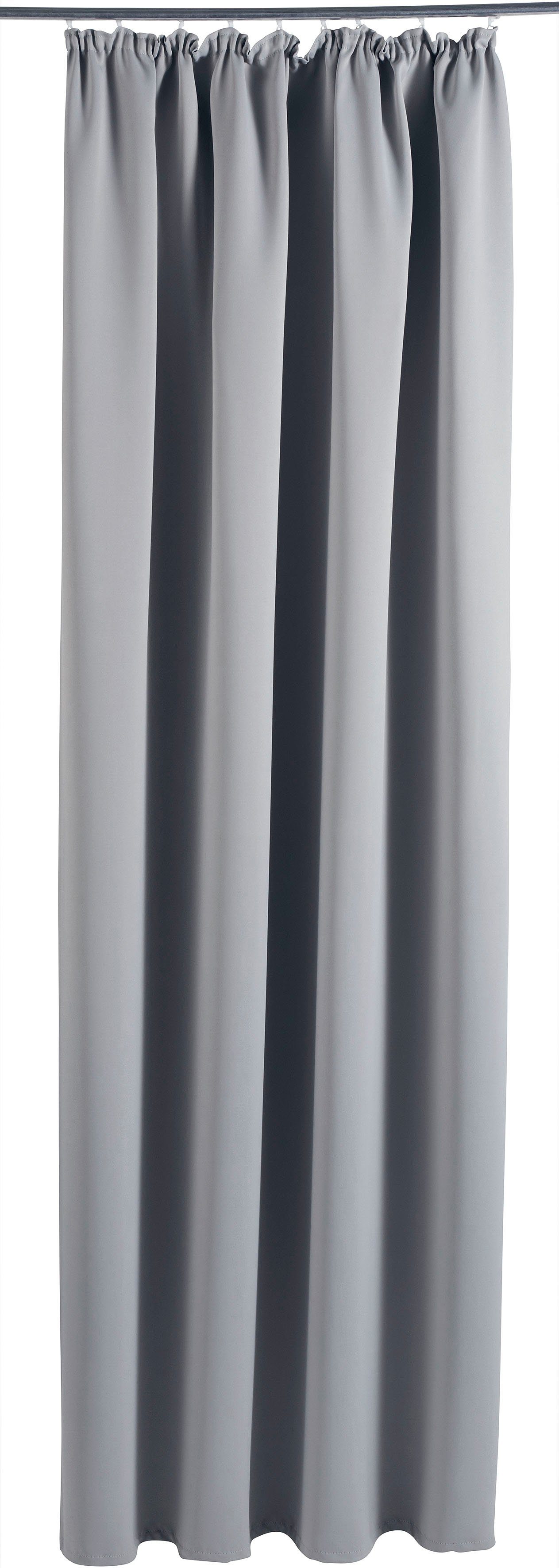 OTTO home Verdunkelungsvorhang Solana, Gardinen mit Kräuselband, verdunkelnd, 2er Set, Topseller (2 St), Kräuselband, verdunkelnd, 2er-Set Verdunklungsvorhang m – Bild 5 von 5