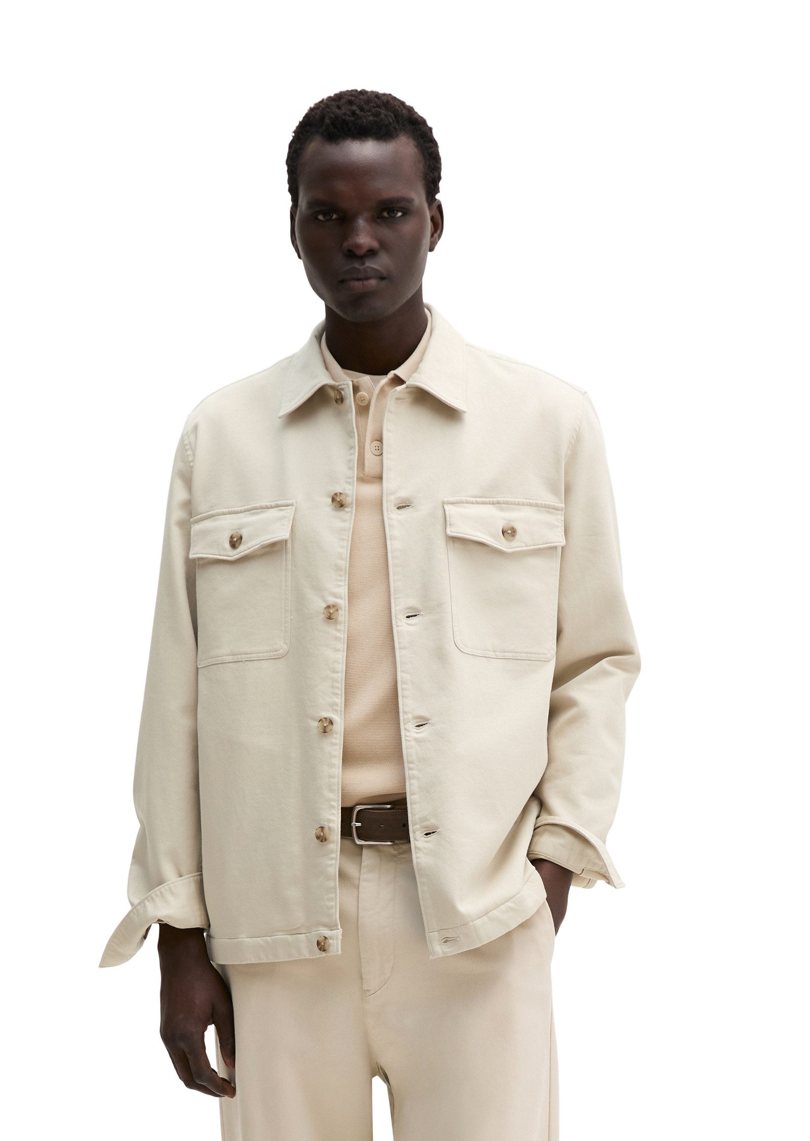 Marc O'Polo Kurzjacke aus glatter Bio-Baumwoll-Qualität