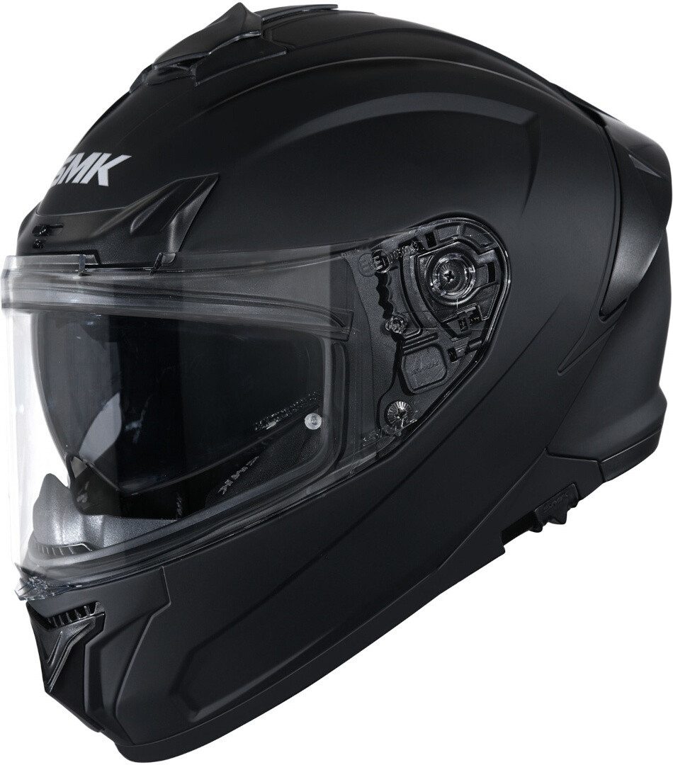 SMK Motorradhelm Typhoon 06 Helm, vorbereitet für Kommunikationssystem,integriertes Sonnenvisier