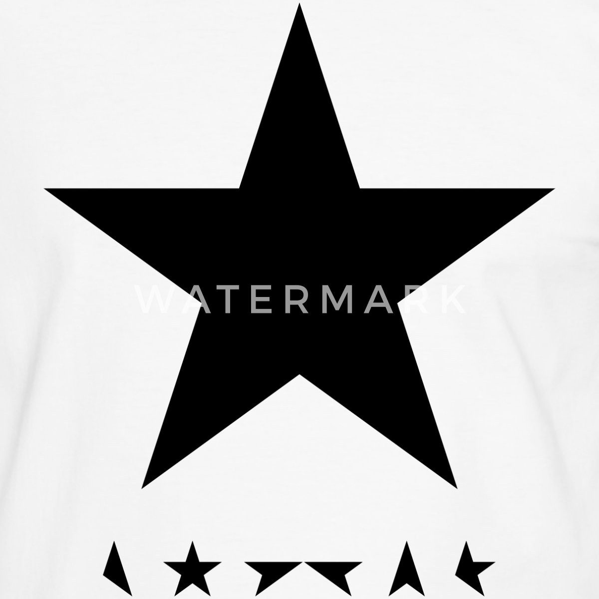 Spreadshirt T-Shirt David Bowie Blackstar Album Cover Männer Kontrast T-Shi günstig online kaufen