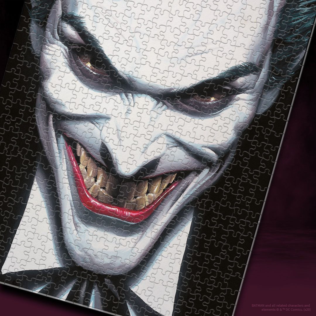 USAopoly Puzzle DC Comics Puzzle Joker Clown Prince of Crime (1000 Teile), 1000 Puzzleteile, Offiziell lizenziertes Puzzle