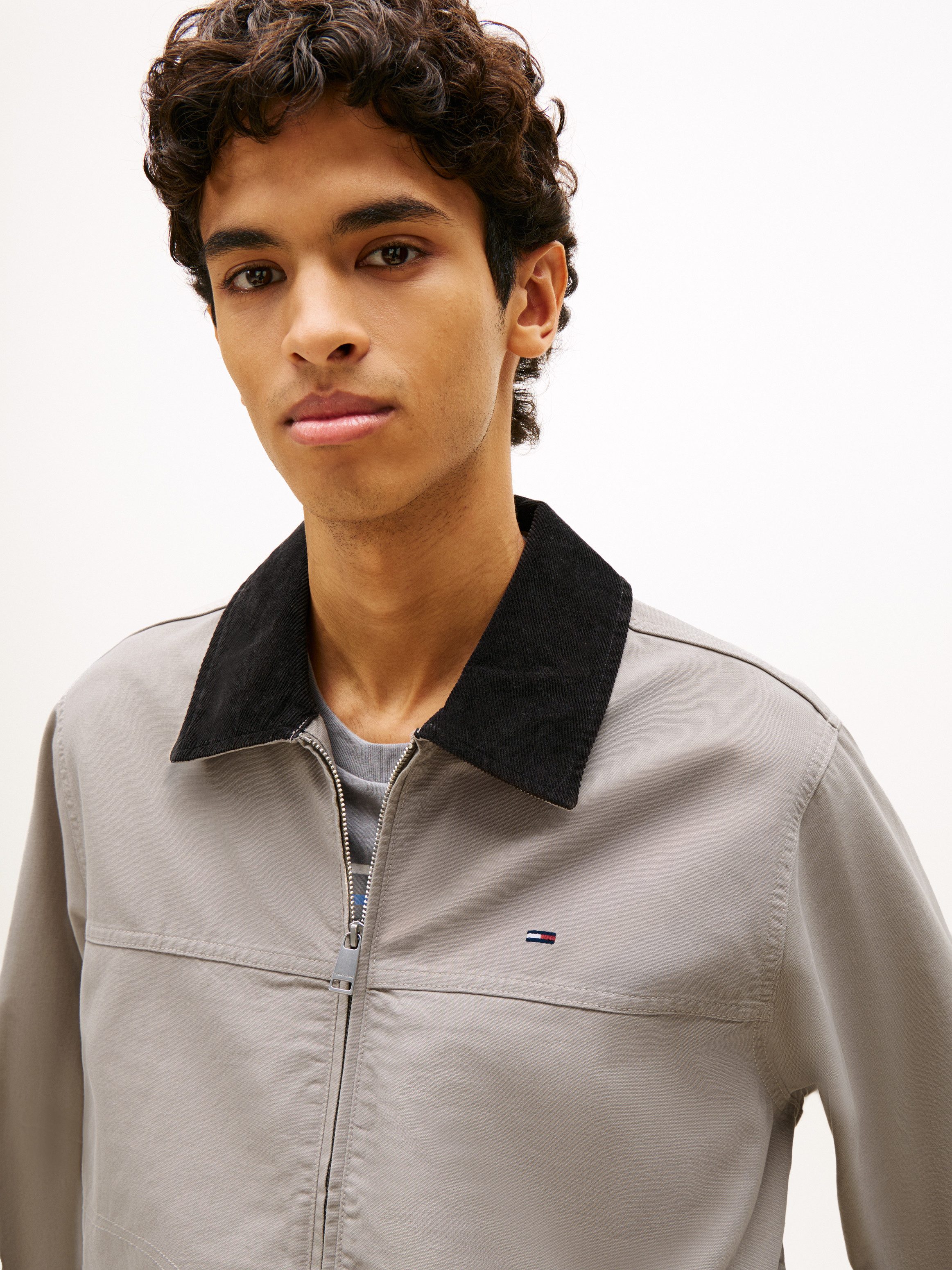 Tommy Jeans Blouson TJM REGULAR COTTON RANCH Regular fit mit Umlegekragen günstig online kaufen