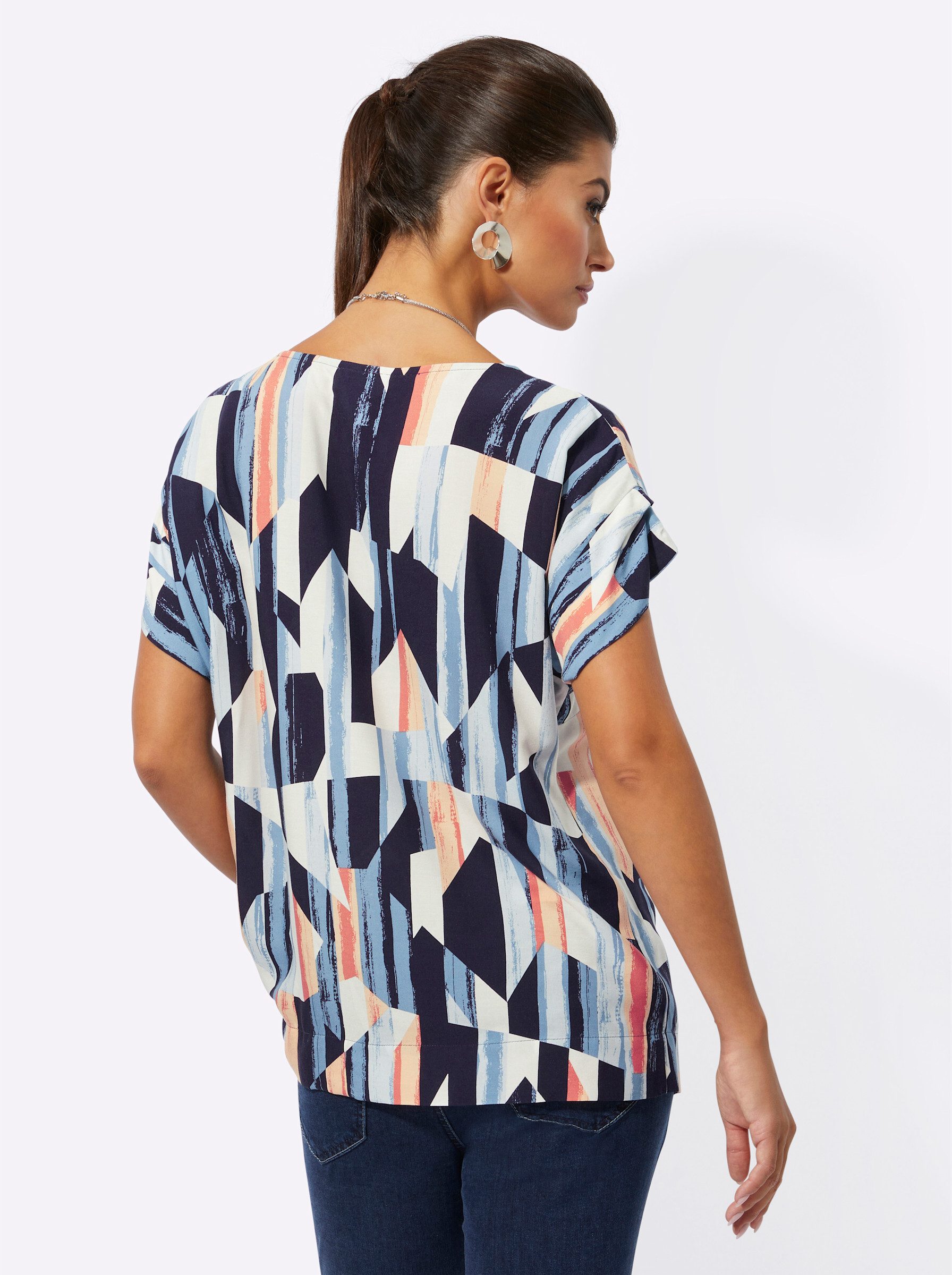 creation L Klassische Bluse Druckbluse günstig online kaufen