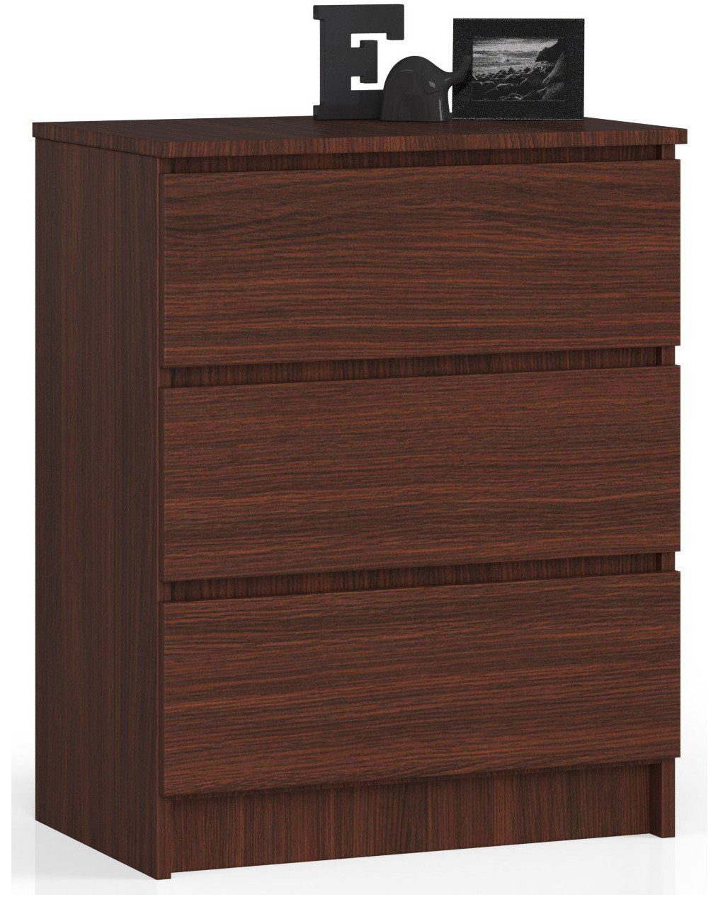 Raumhirsch Furniture Kommode mit 3 Schubladen 60 cm breit Holz Schrank, Highboard / Kommode 60 cm, Sideboard Organizer für jeden Raum