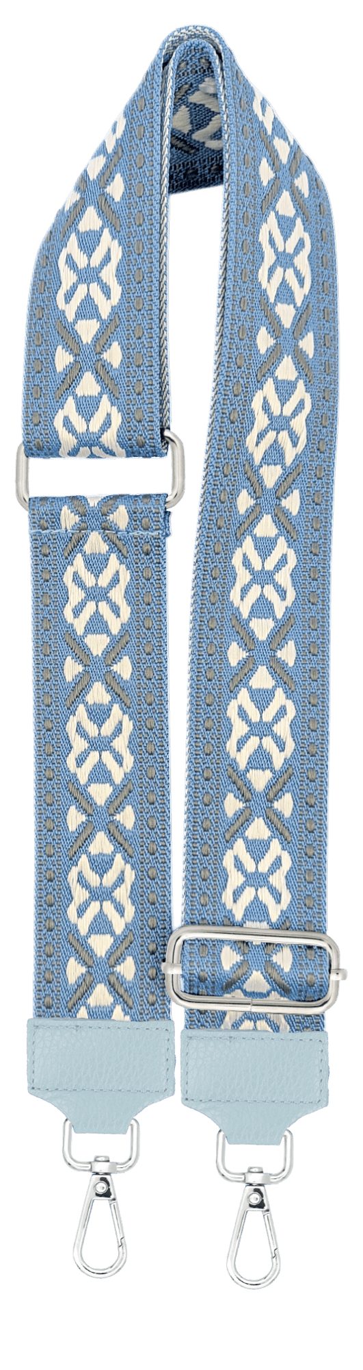 SEVA Schulterriemen Taschengurt,Verstellbarer Taschenriemen,5cm Breiter Schultergurt (Riemen für Tasche, Karabiner in silberner Farbe) Taschengurte zum wechseln, Trageriemen, Made in Italy