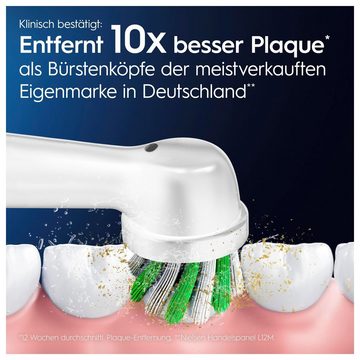 Oral-B Aufsteckbürsten Pro CrossAction, X-förmige Borsten