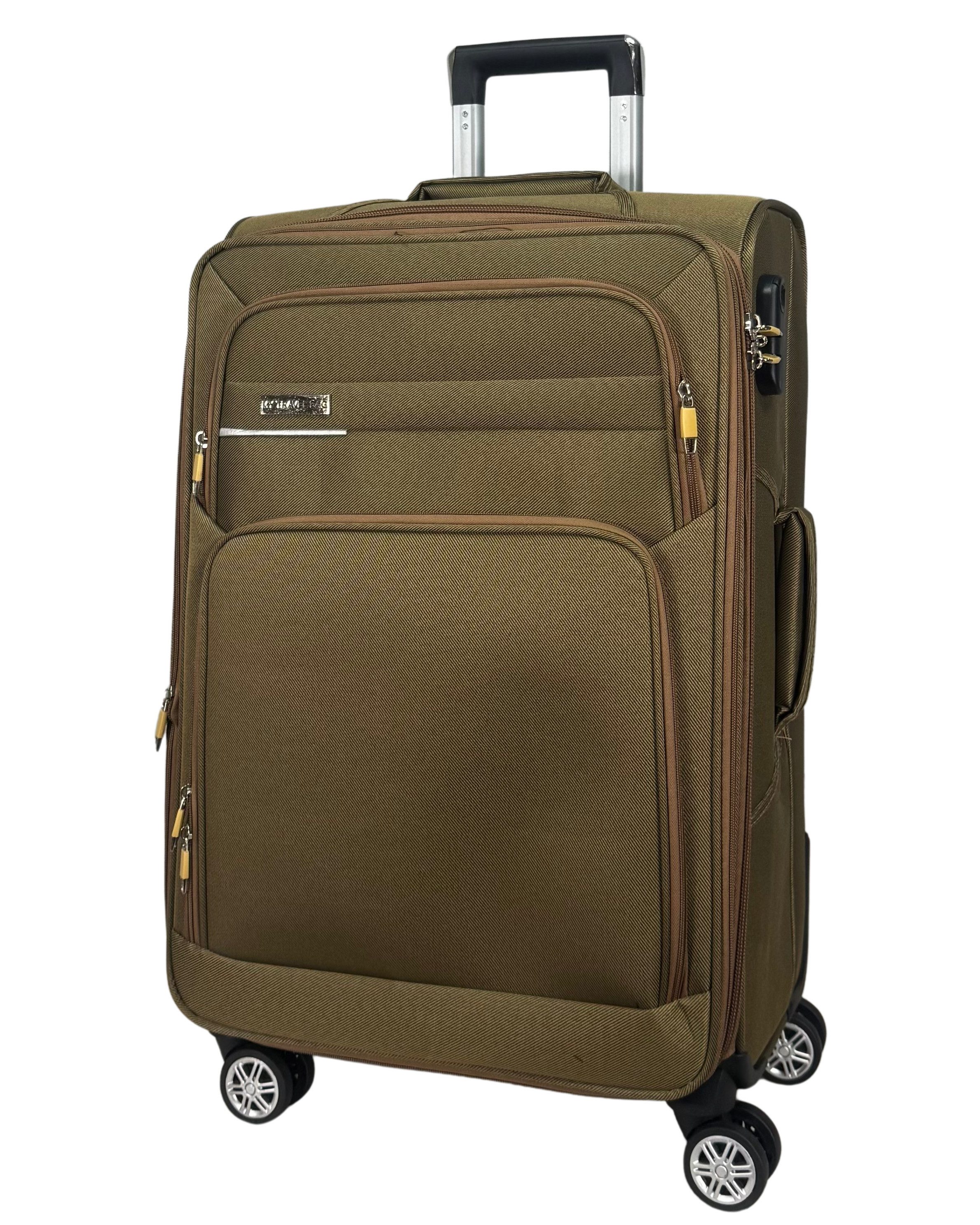My Travel Bag Koffer 3090 Stoffkoffer 4-Rollen Trolley Reisekoffer Tasche R günstig online kaufen