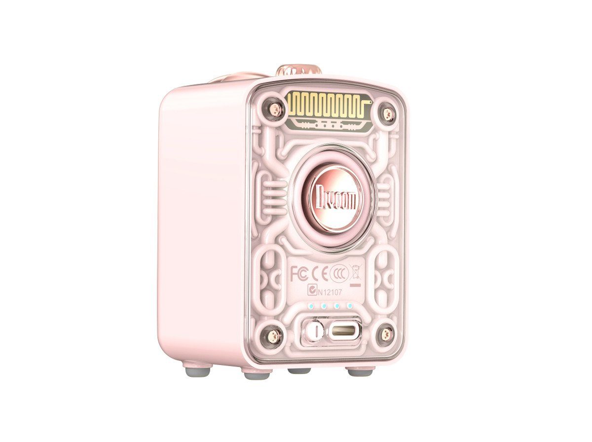 DIVOOM DIVOOM BT Bilderrahmen Fairy-OK mit Mikro Digitaler pink Lautsprecher