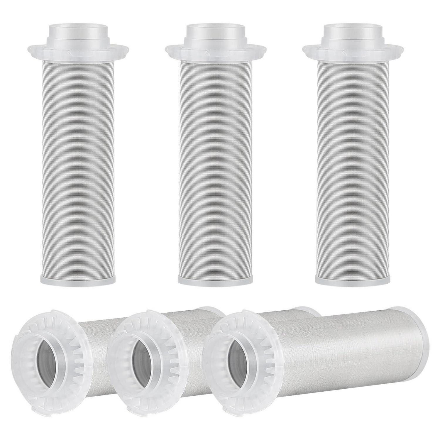 LuxusKollektion Ersatzfilter Wasserfilter Ersatz 6 Stück 40μm Edelstahl