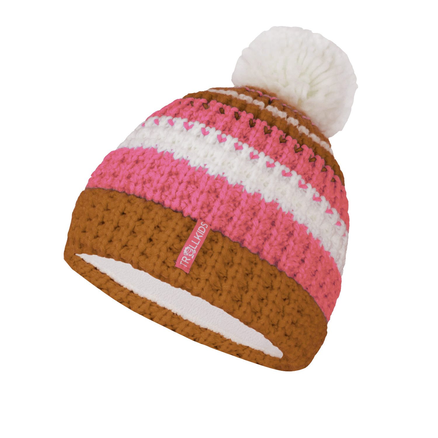TROLLKIDS Beanie Girls Hallingdal Bobble Cap