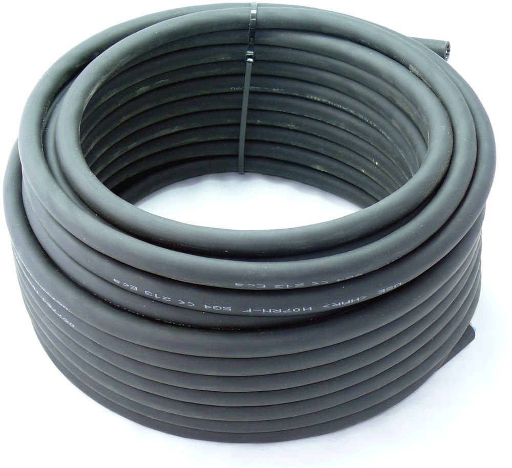 nexans H07RN-F 5G4 (5x4 mm) Gummischlauchleitung 15m Elektro-Kabel, 15m