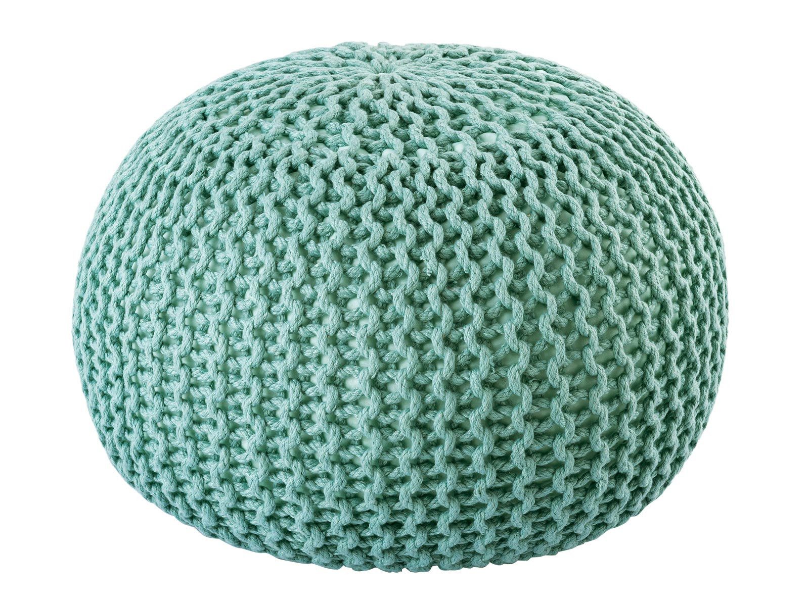 Amagohome Sitzhocker Pouf Outdoor ø 55 o. 45cm Bodenkissen Sitzpouf Hocker günstig online kaufen