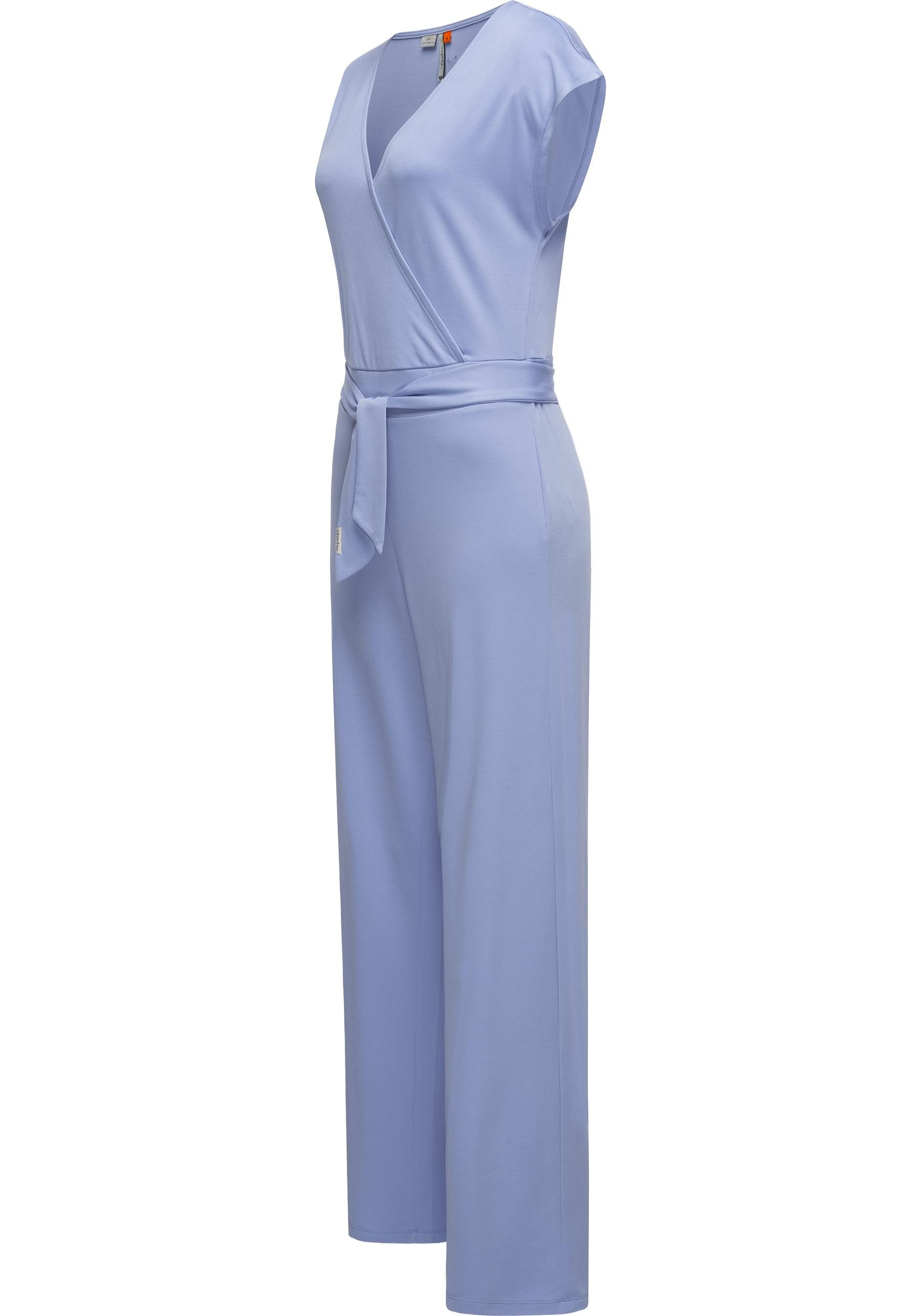 Ragwear Jumpsuit "Goldea", Langer Damen Overall mit Bindegürtel günstig online kaufen
