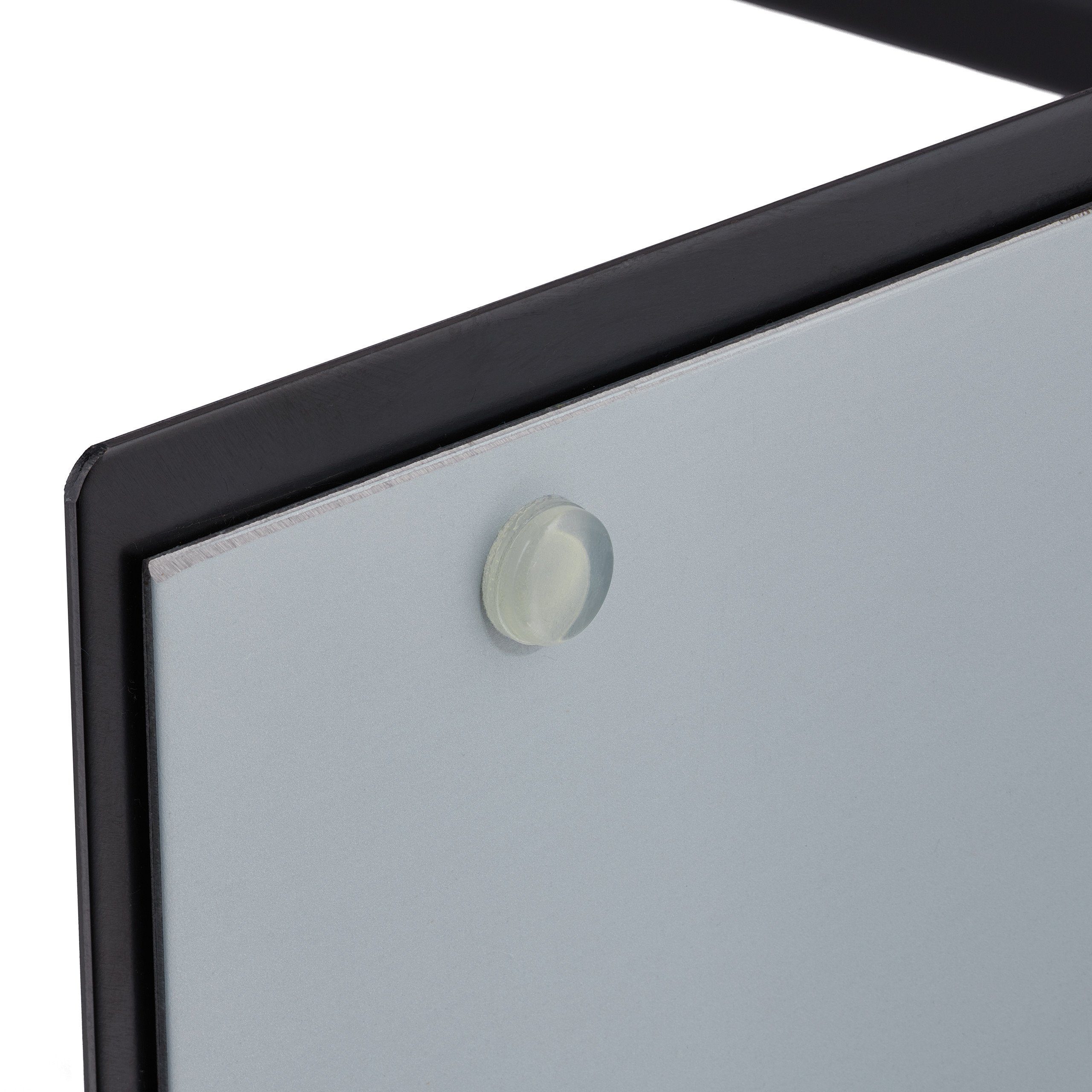 relaxdays Handtuchständer 3-armiger Handtuchständer in Schwarz