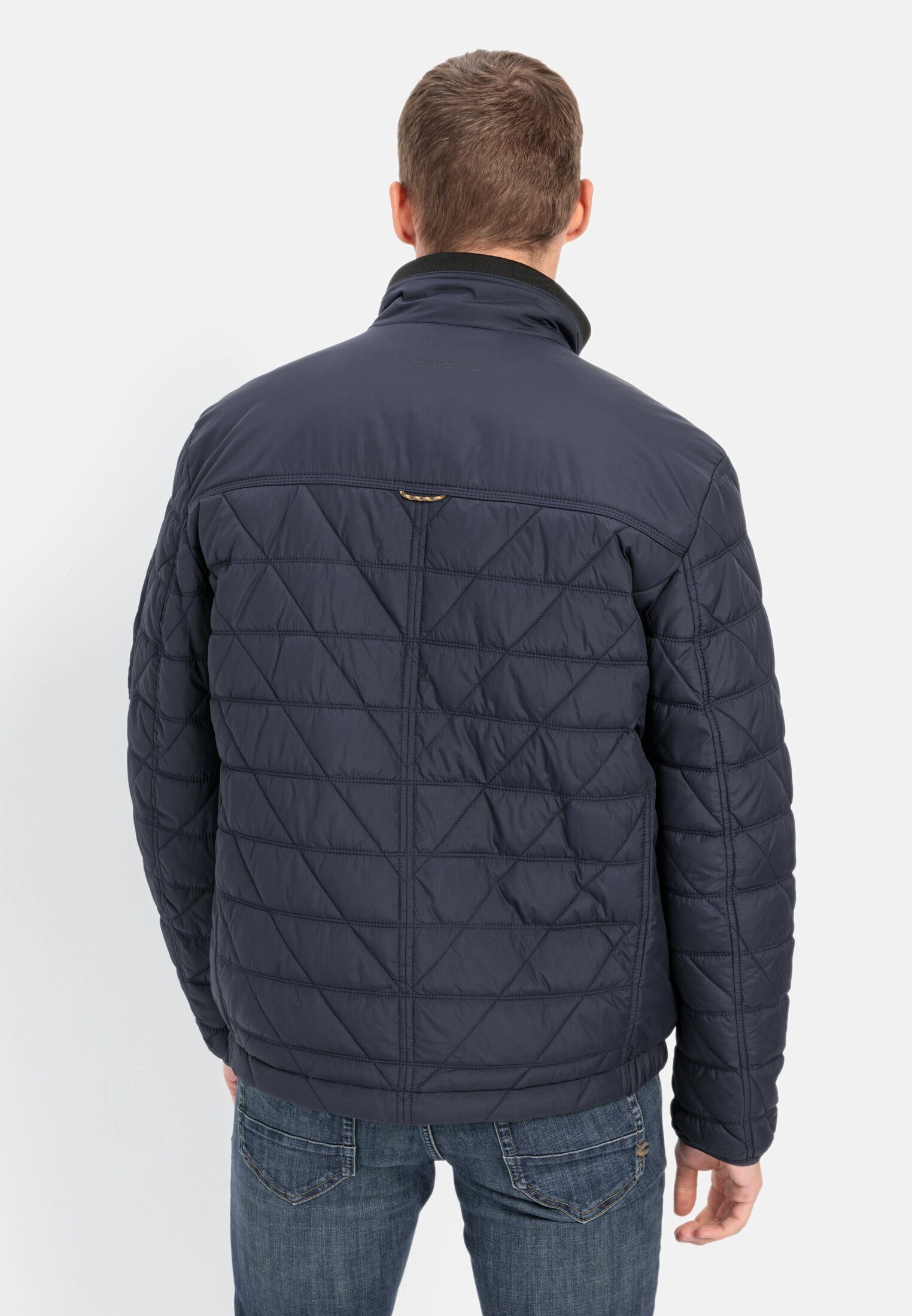 camel active Blouson mit Stehkragen Logostickerei günstig online kaufen